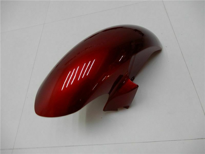 Kuip Injectie Plastic Body Kit Geschikt Voor YAMAHA YZF-R6 2008-2016 Mat Rood Zwart Generiek