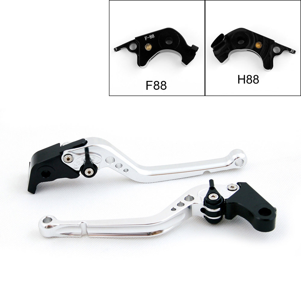 Brake Clutch Levers For Kawasaki ZX1400/ZX14R/ZZR1400 GTR1400/CONCOURS 14 Black Generic