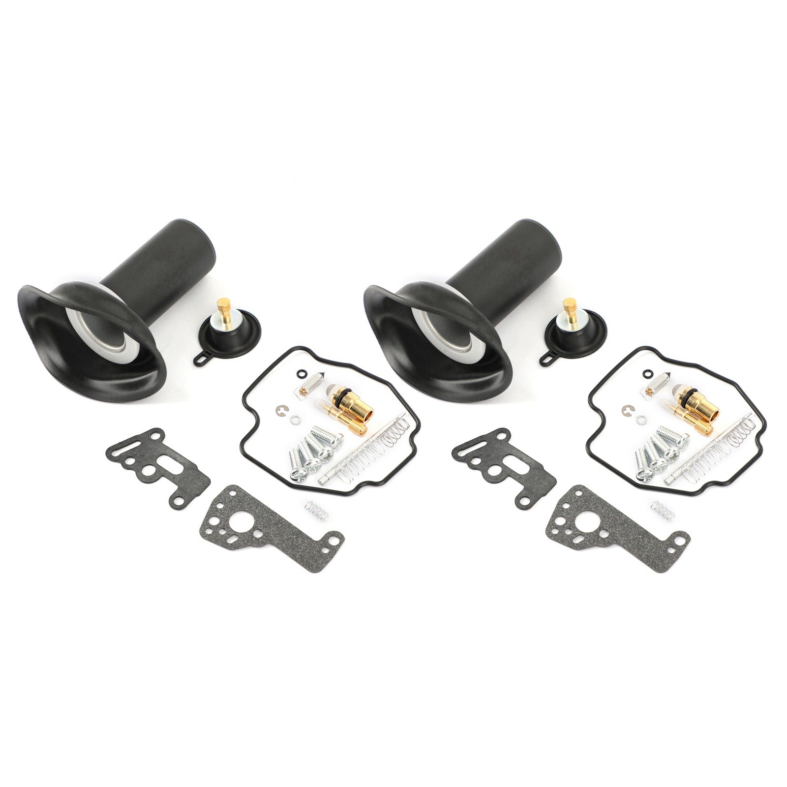 Kit de reparo de carburador de 2set Diafragma para Yamaha virago 535 xv535 1990-01 genérico