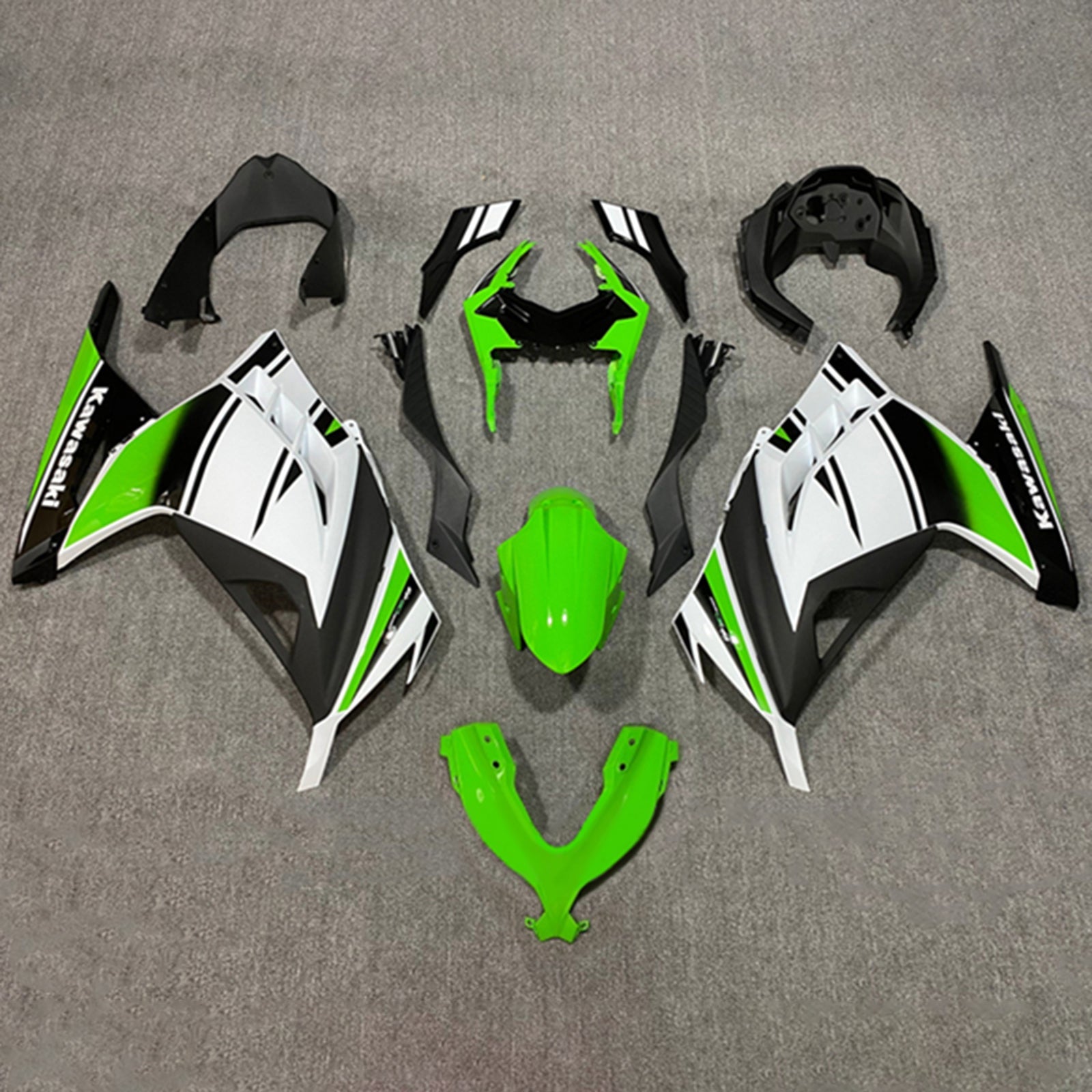 Kit de carénage d'injection Kawasaki EX300/Ninja 300 2013-2024, carrosserie en plastique ABS