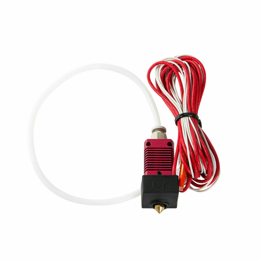 Kit d'extrudeuse de mise à niveau d'imprimante 3D, extrémité chaude 12V, adapté à Creality 3D CR-10 CR-10S