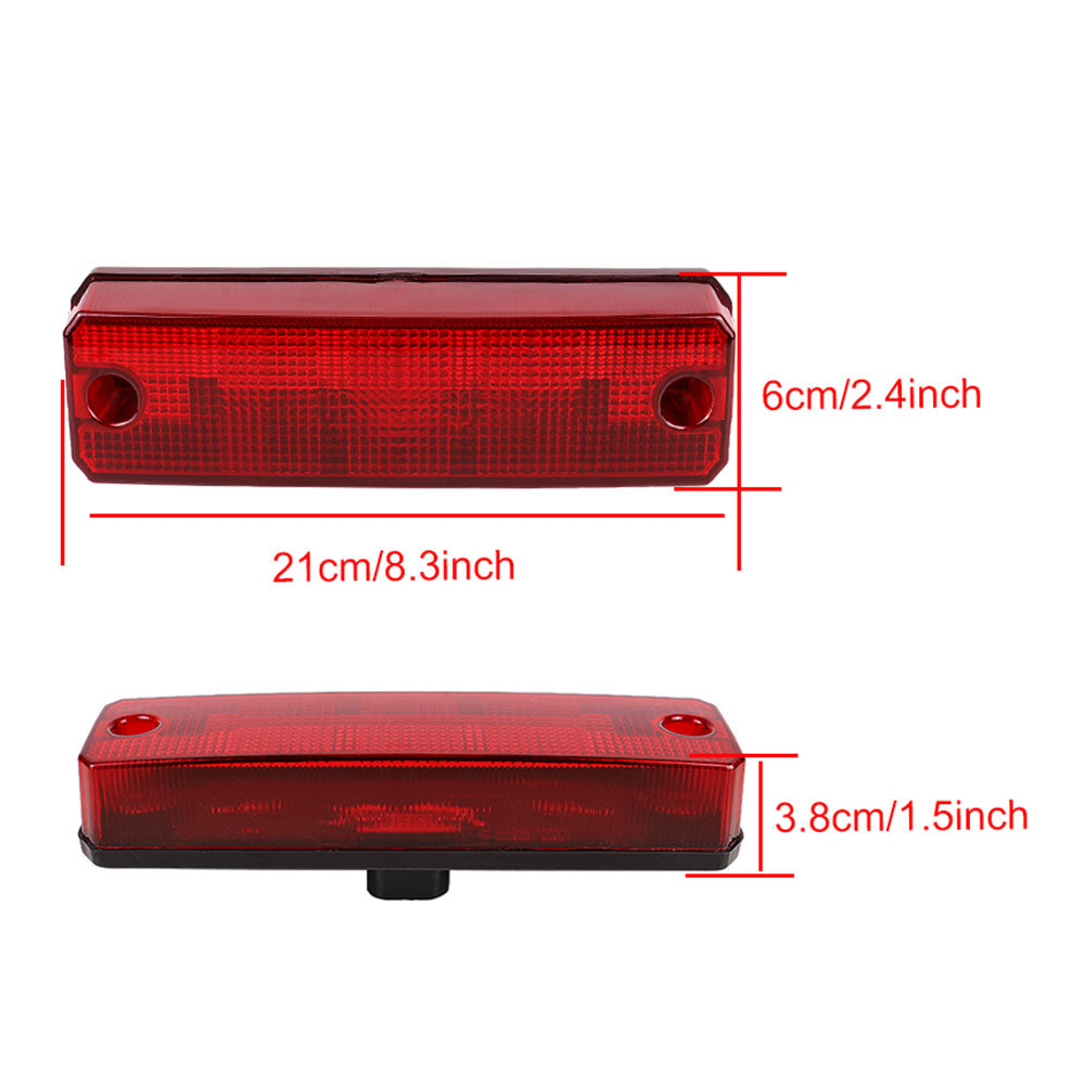 33700-HL3-A01 Rear Tail light Assembly For Honda Pioneer 520 700 1000 2014-2021 Red