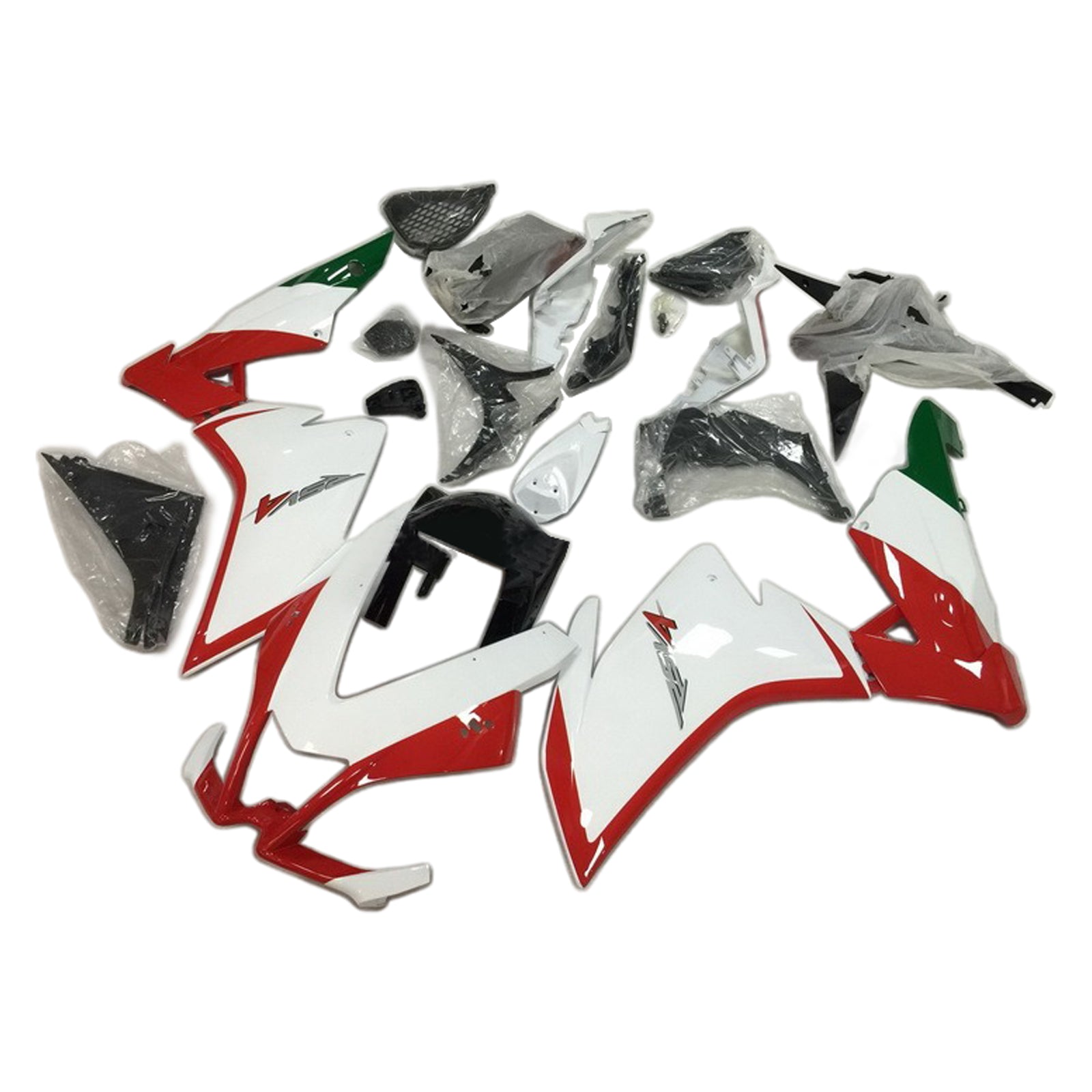 2009-2015 Aprilia RSV4 1000 Kit Carénage Carrosserie Plastique ABS