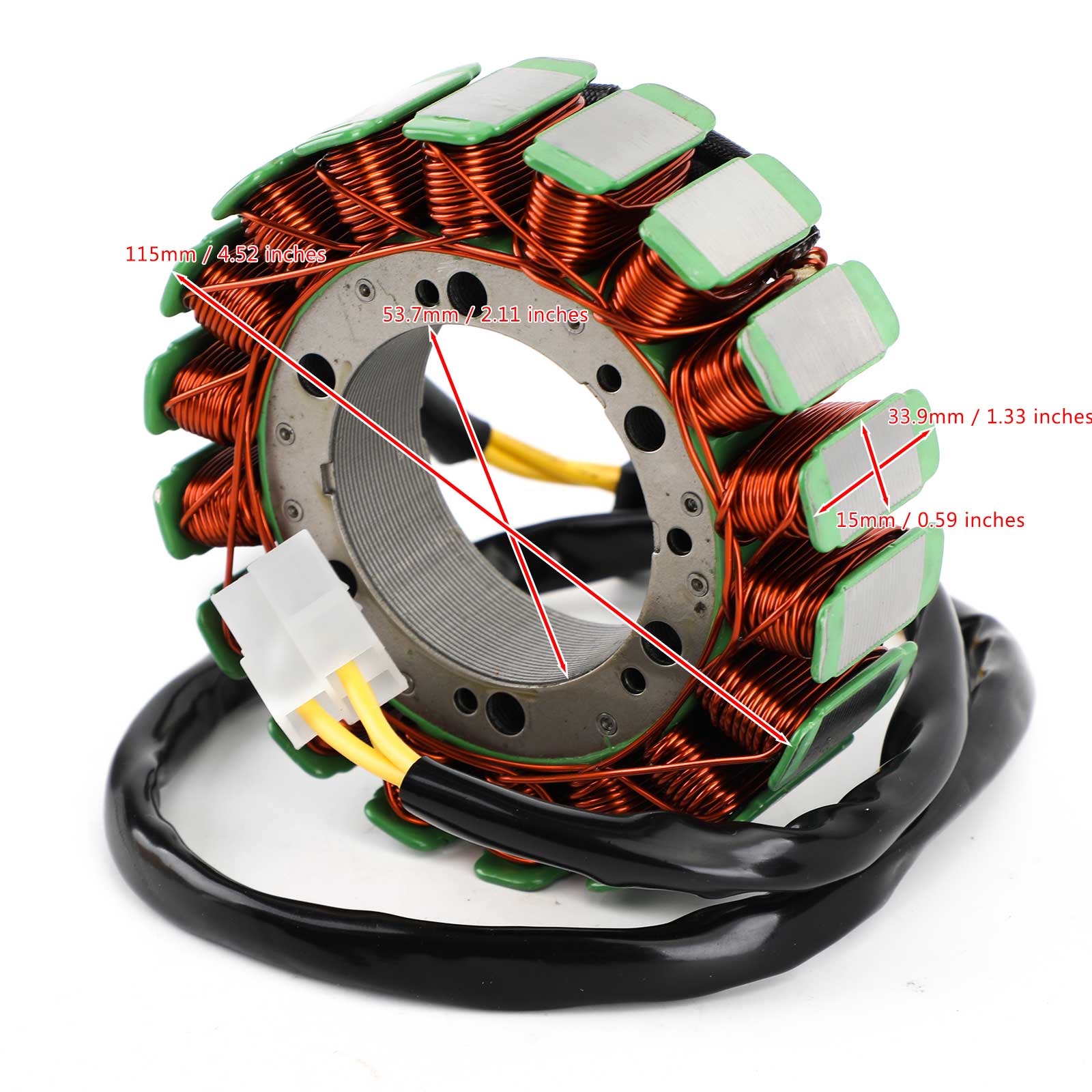 Areyourshop Alternator Generator Fit for BMW F650 1993-2000 F650 ST 1996-2000 12112343132