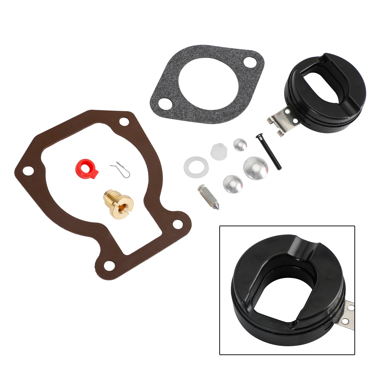 Carburetor Carb Rebuild Kit fit for Johnson Evinrude 9.9 HP 15 HP 1974-88 398453