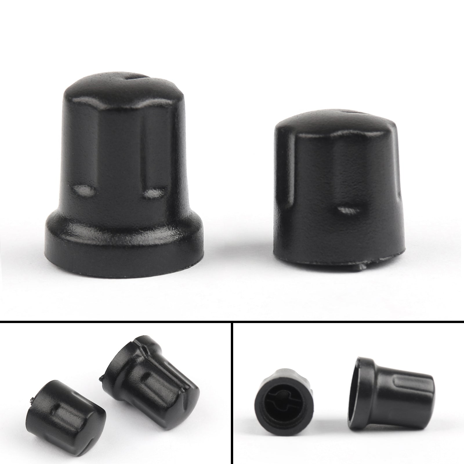 Areyourshop 4Set Volume Control Knob + Channel Selector Knob Cap For Motorola GP88 LTS2000 Radio