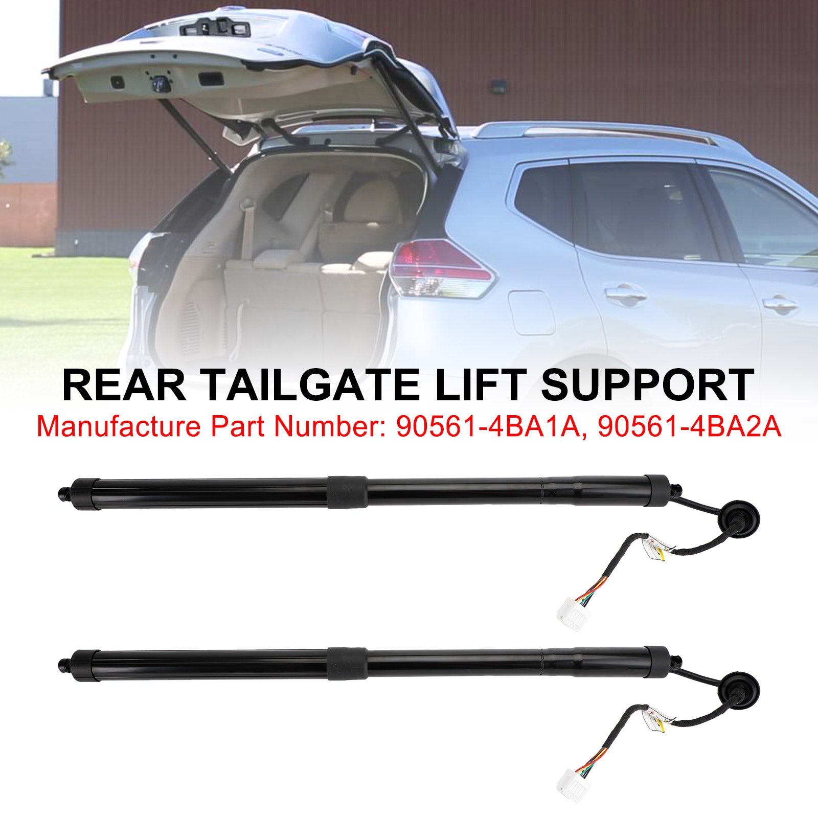 2014-2019 Nissan Rogue S SL SV Sport Utility 4-Door 2.5L Electric Tailgate Struts 905614BA4A Fedex Express