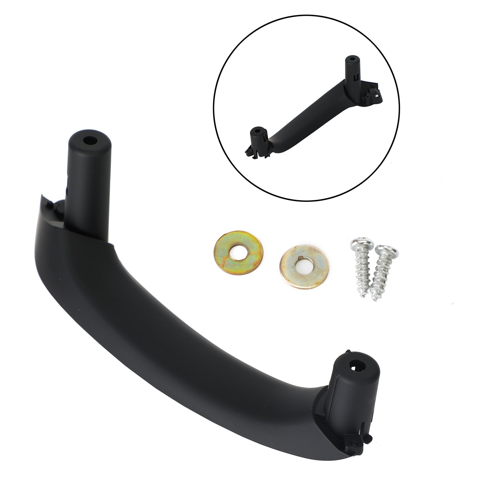 Areyourshop Right Door Interior Inner Handle Pull Trim Black For BMW F25 F26 X3 X4 11-17