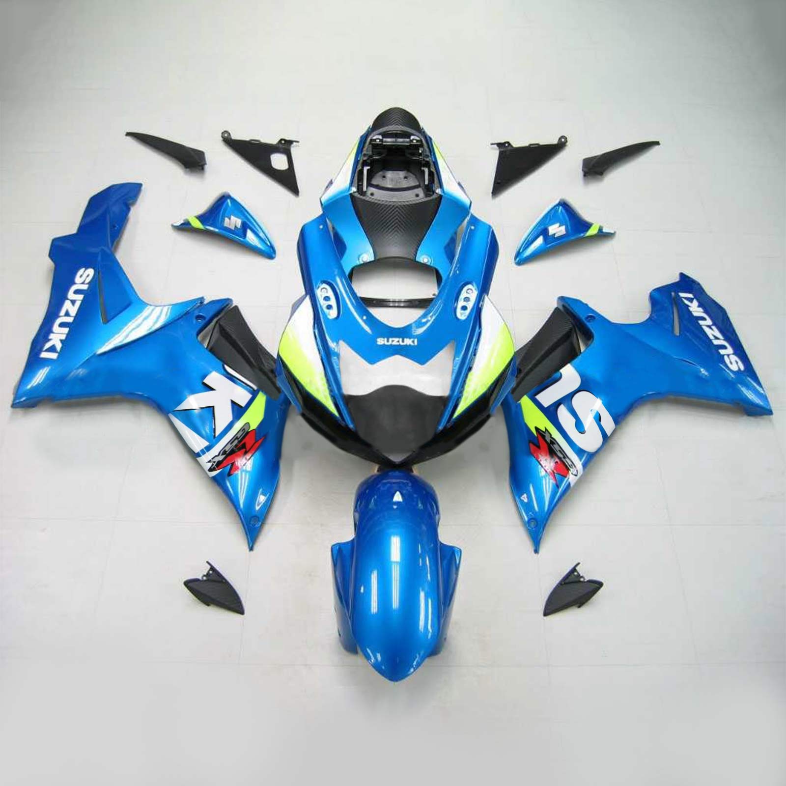 2011-2024 Suzuki GSXR 600/750 K11 Kit de carénage d'injection Amotopart carrosserie plastique ABS #101