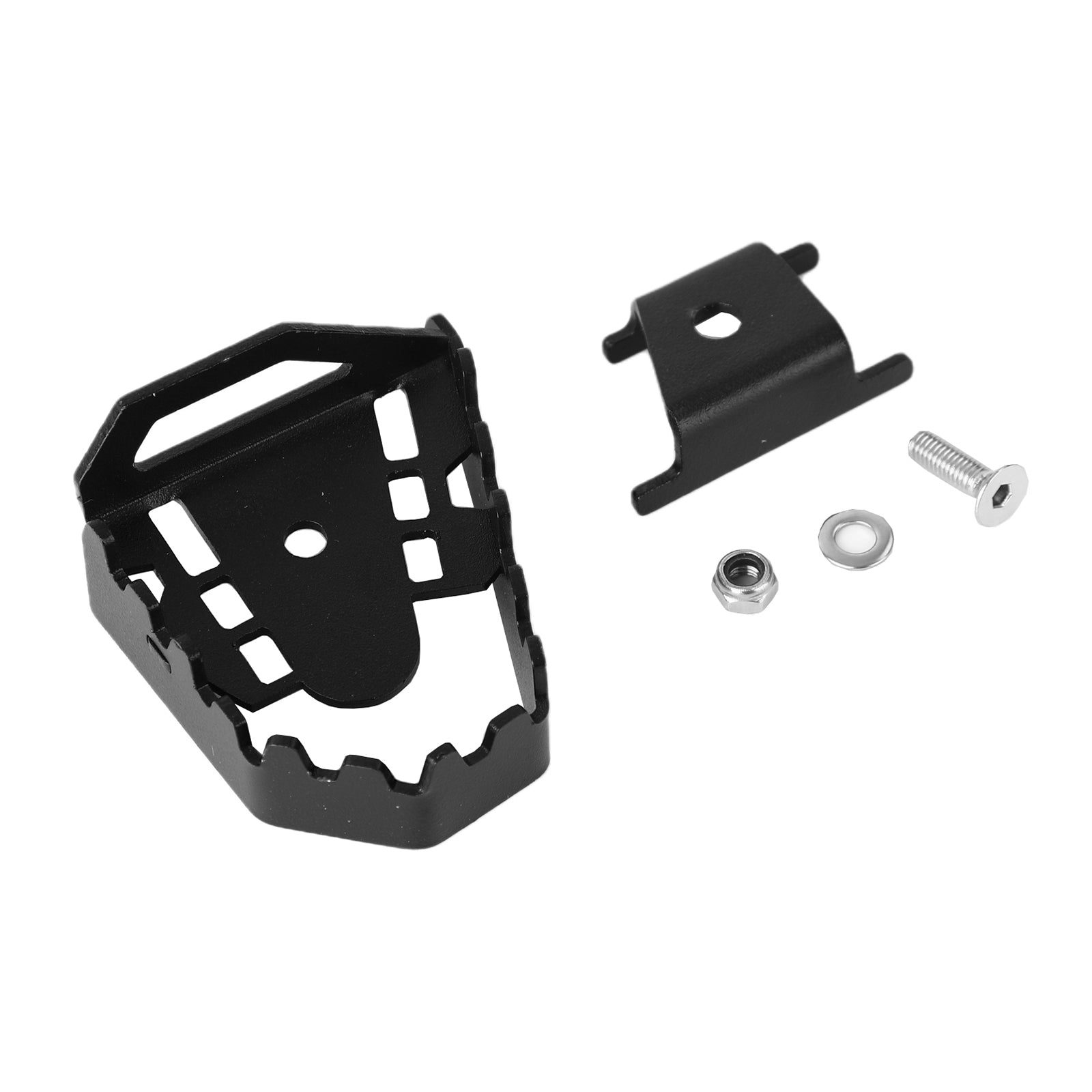 Verlengrem Voetpedaal Vergroter Pad Cnc Zwart Voor Bmw F850Gs F750Gs 08-16