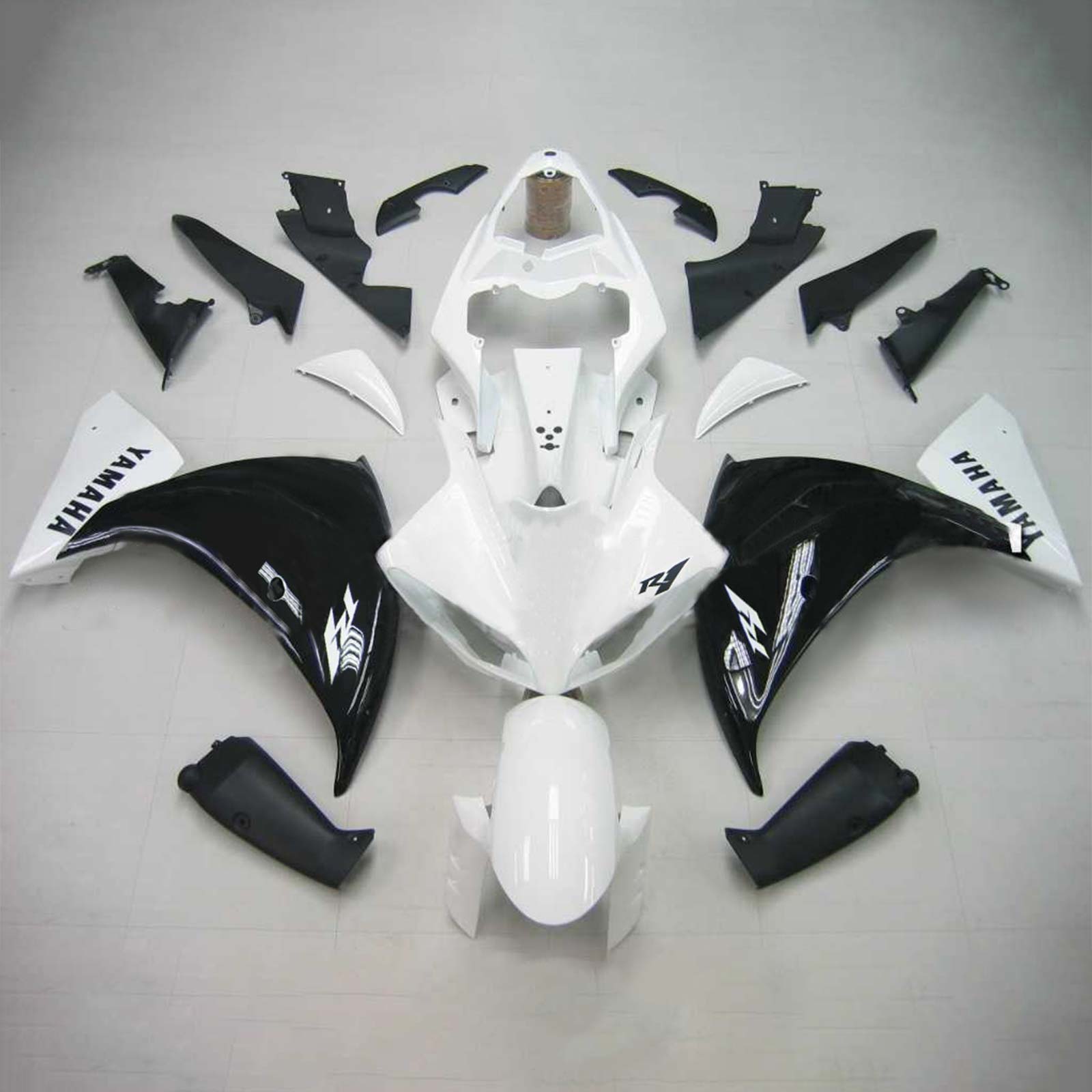 2009-2011 Yamaha YZF 1000 R1 Amotopart Kit de carénage d'injection carrosserie plastique ABS #137