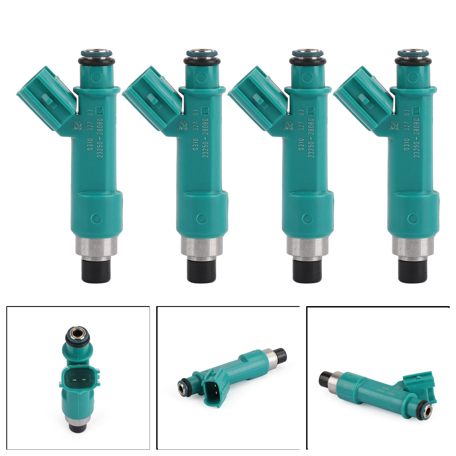 4Pcs Fuel Injectors Fit Toyota Corolla Camry Rav4 Solara Scion 2.4L 23250-28080 Generic