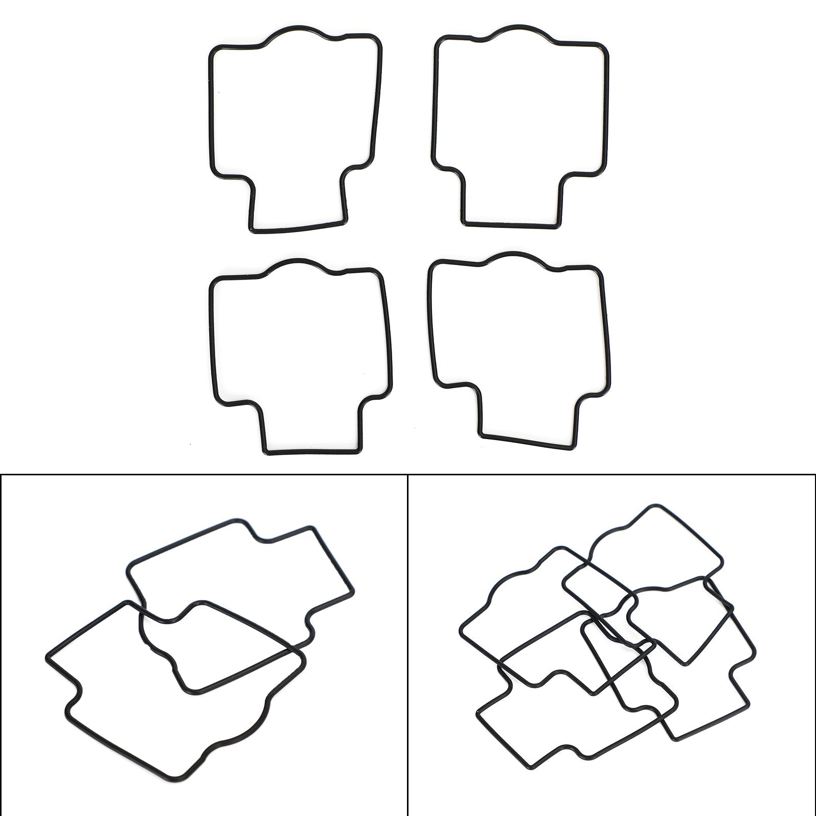 Areyourshop Carburetor Carb Float Bowl Gaskets Kit for Kawasaki ZX1100 ZX900 ZX600 1989-2005