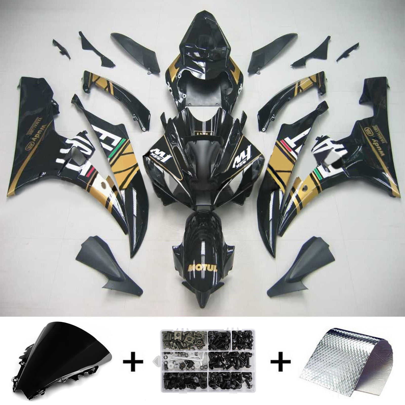 Kit de carenado Yamaha YZF 600 R6 2006-2007 genérico