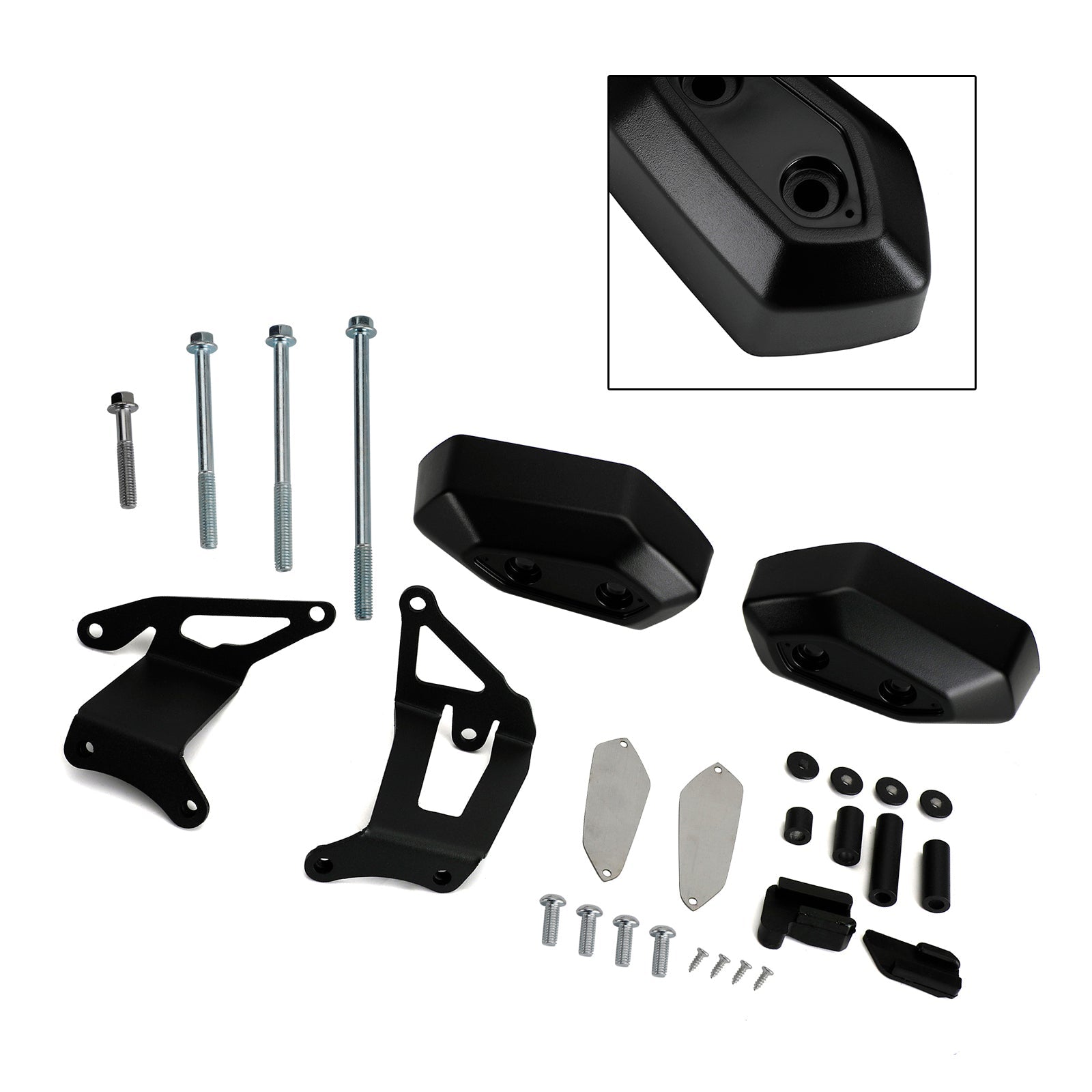 YAMAHA YZF R15 V4 2021-2023 Couvercles de protection de moteur en plastique Slider Carbone