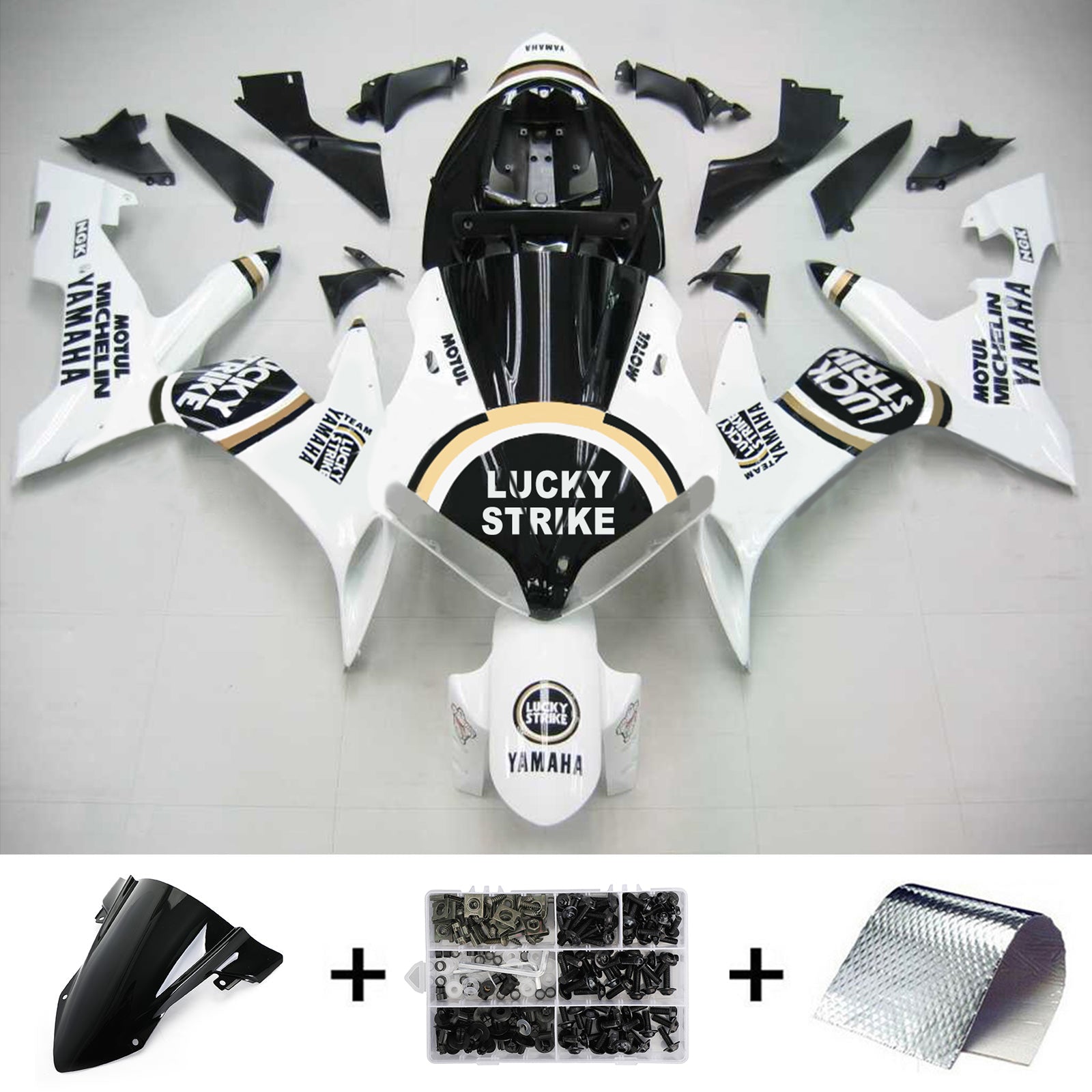 2004-2006 Yamaha YZF 1000 R1 Kit de carénage générique