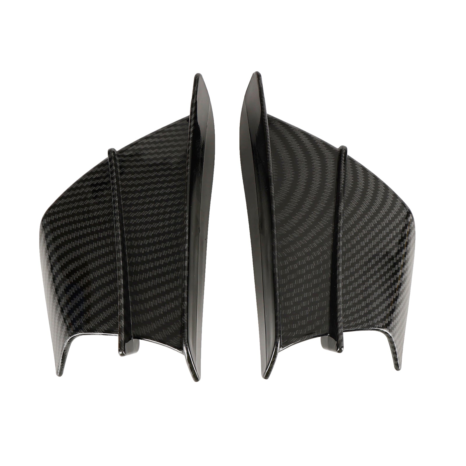 Winglet Wind Fin Aerodynamische Kit Spoiler Trim Cover Voor Motorfiets Universeel