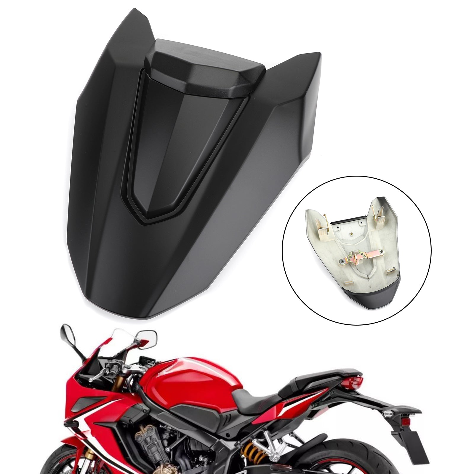 Honda CBR650R 2019-2020 motorfiets achterbank passagierskap kuip