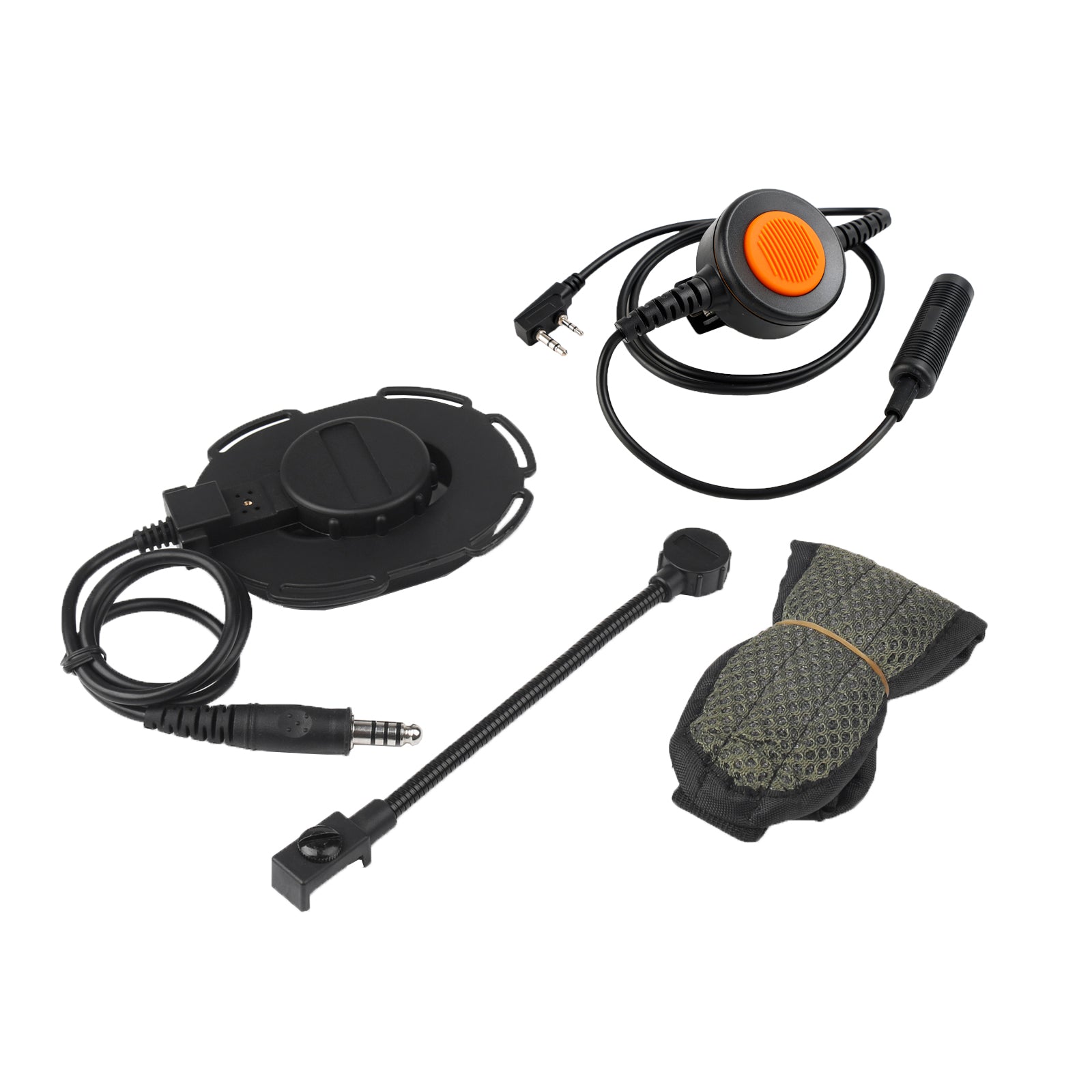 Z Tactical HD03 Bowman Elite II-headset 6-pins PTT voor TH-D7 TH-F6 TH-K2 TH-21