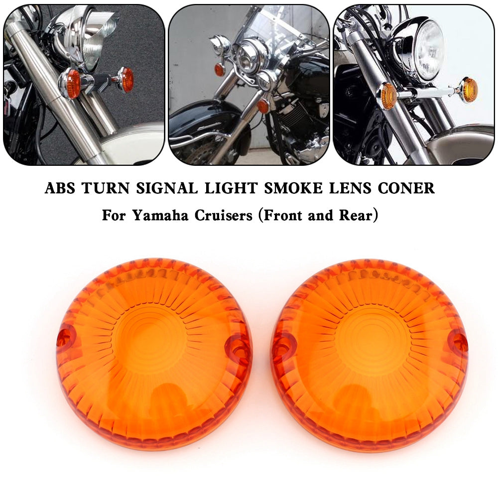 Yamaha V Star 650 1100 Vmax 1200/1700 Turn Signal Light Lens Cover