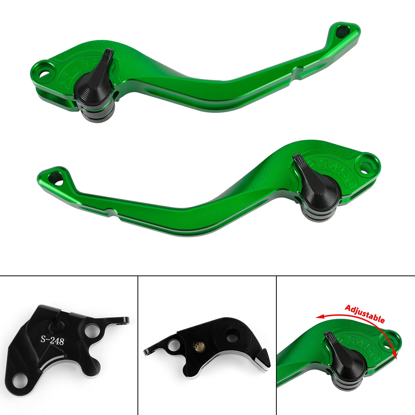 Suzuki GSXR600 GSXR750 2004-2005 CNC Short Clutch Brake Lever