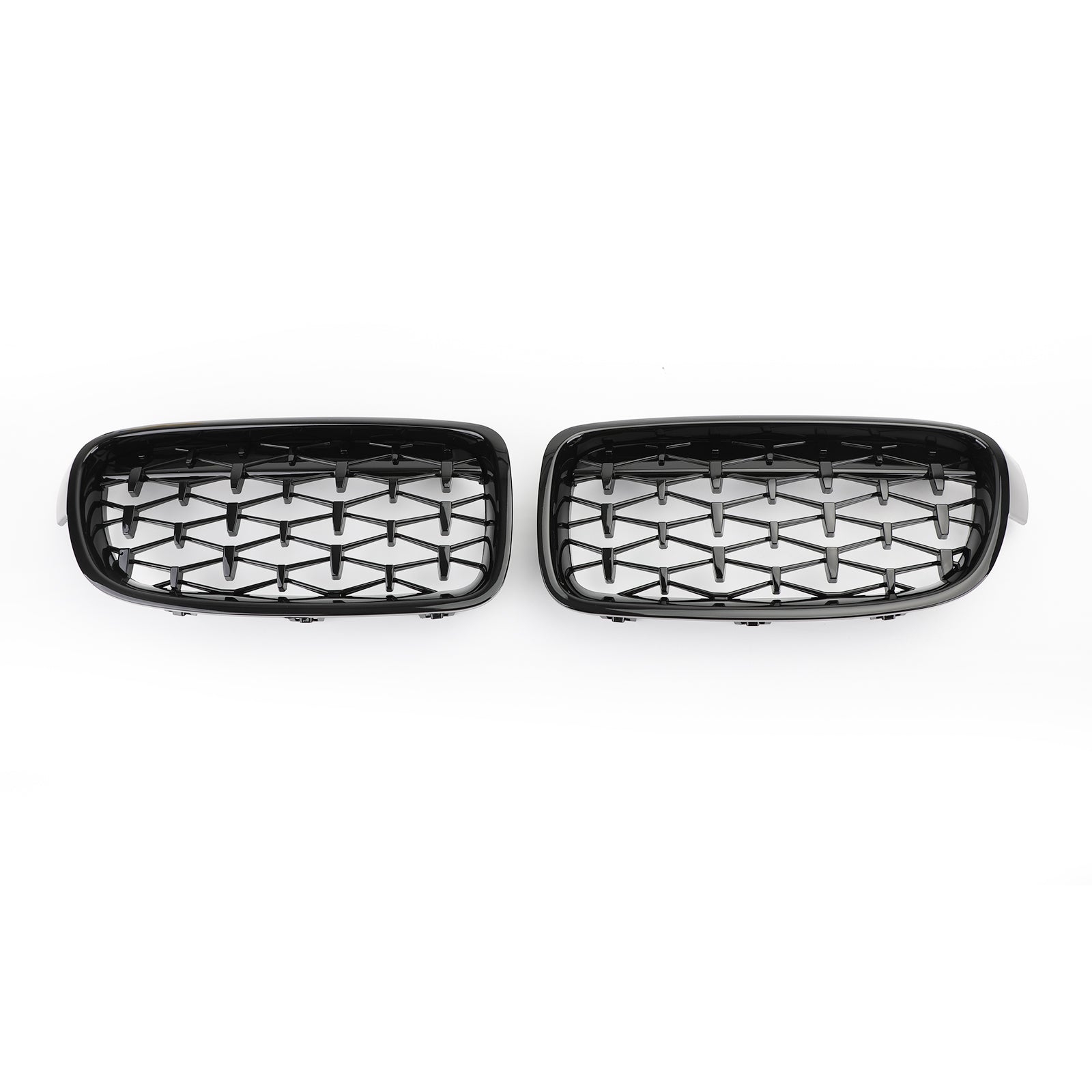 2012-2016 BMW F30 328i 335i Nier voorzijde Glanzend Zwart Diamond Grille Grills Algemeen