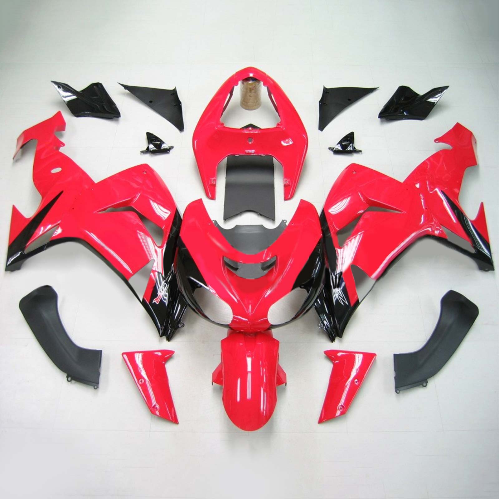 2006-2007 Kawasaki ZX10R Amotopart Injection Fairing Kit Bodywork Plastic ABS #121