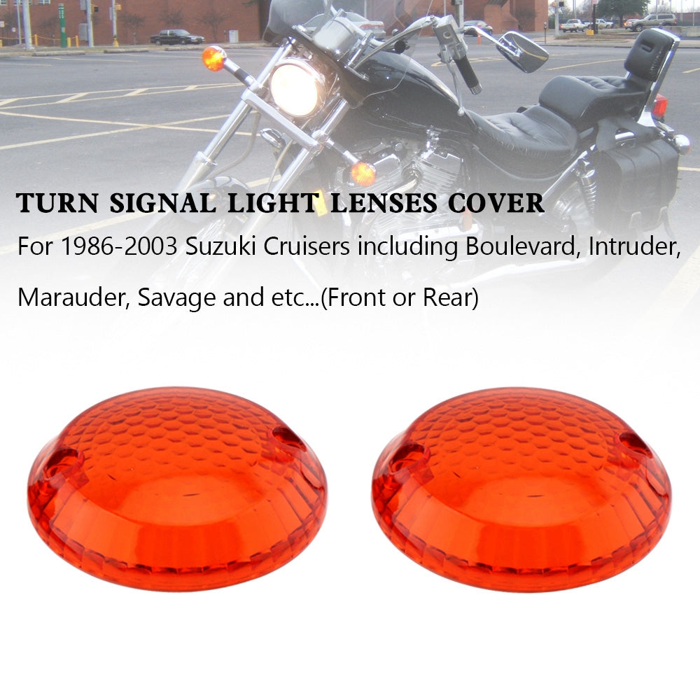 Suzuki Cruisers Intruder 1400 VX800 Couvercle de lentille de clignotant