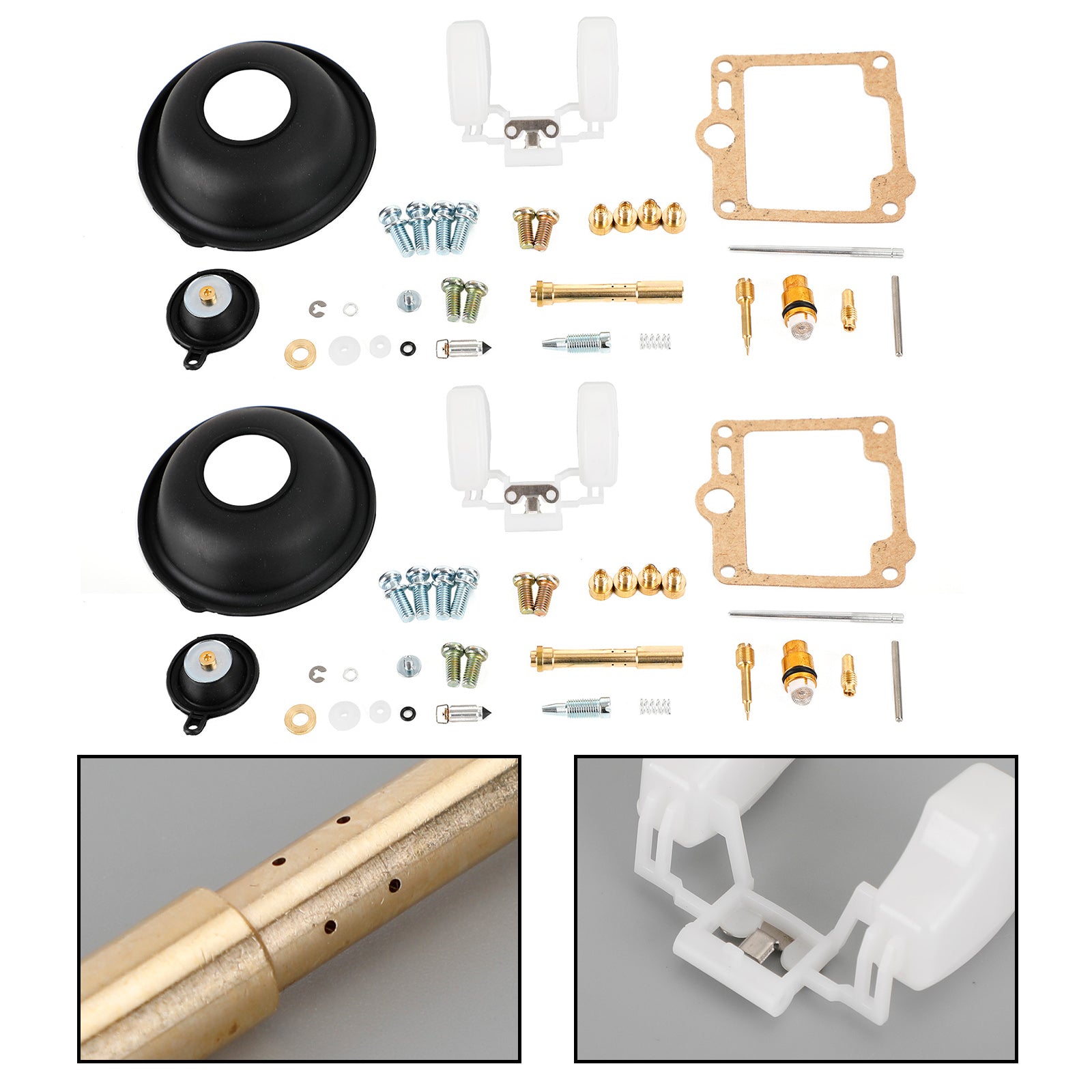 Yamaha Virago XV750 1988-1998 2X Kit de réparation de reconstruction de carburateur adapté