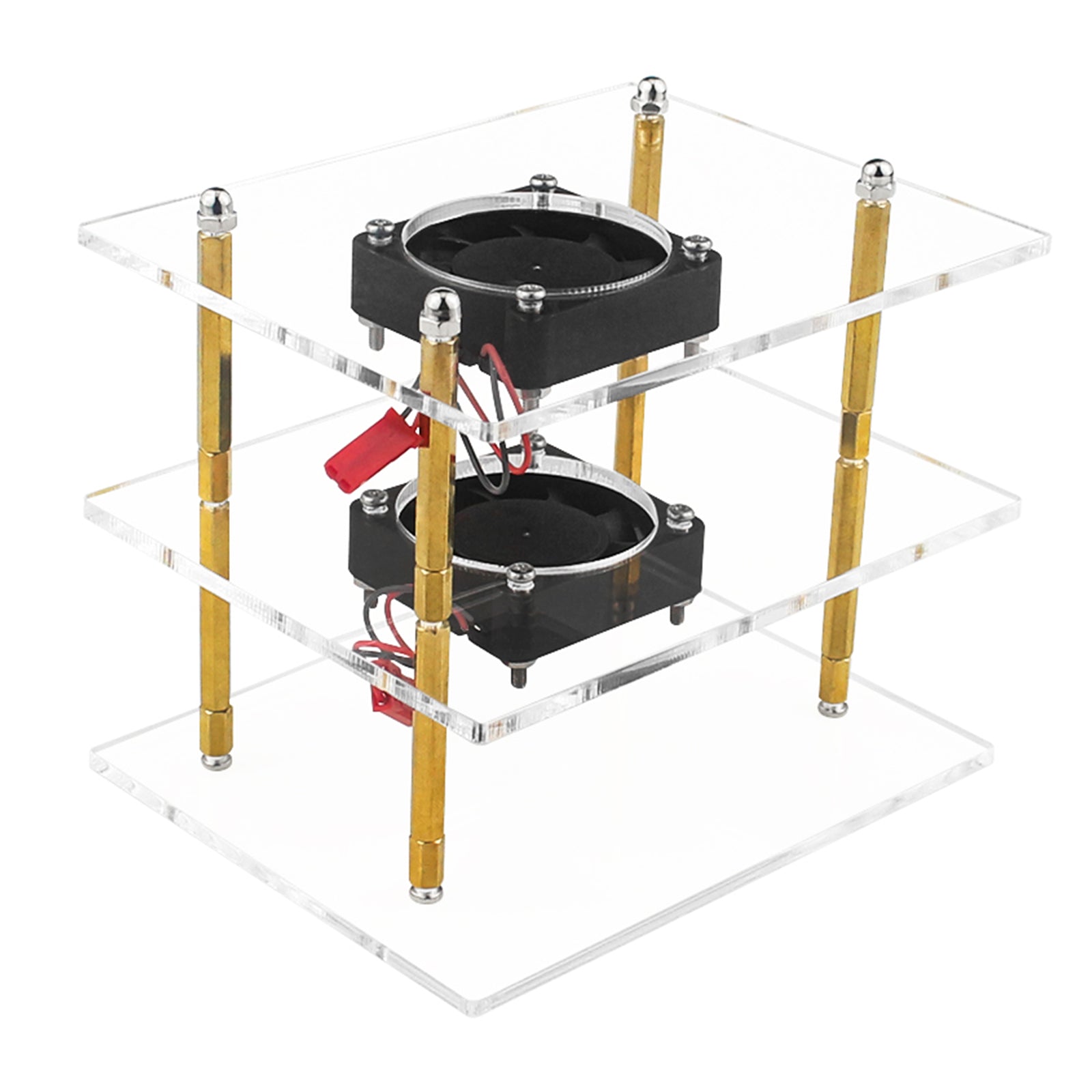 Orange Pi 5 Plus Orangepi beschermende schaal Tweelaagse cluster acrylschaal