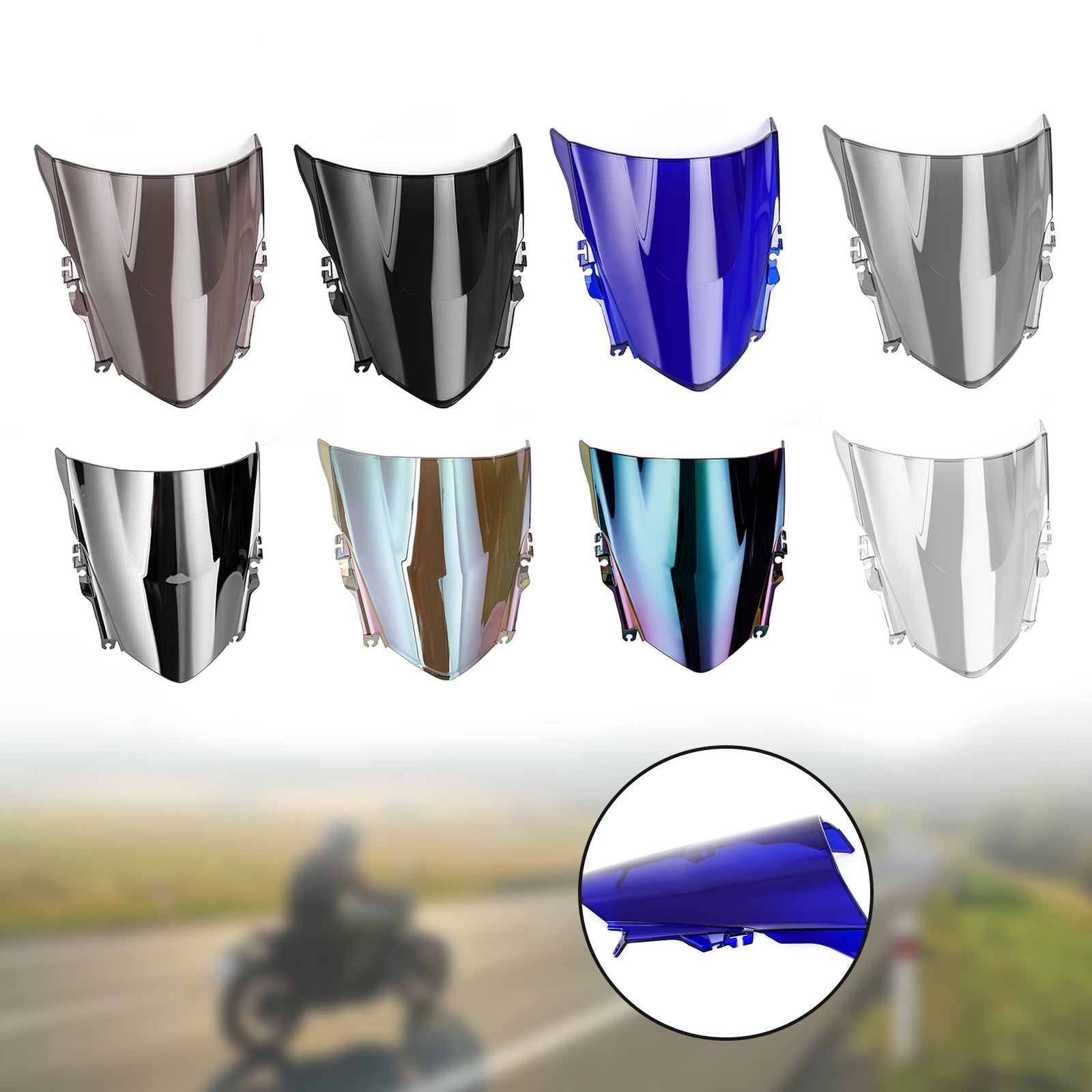 2013-2015 HONDA CBR500R ABS Motorcycle Windshield WindScreen