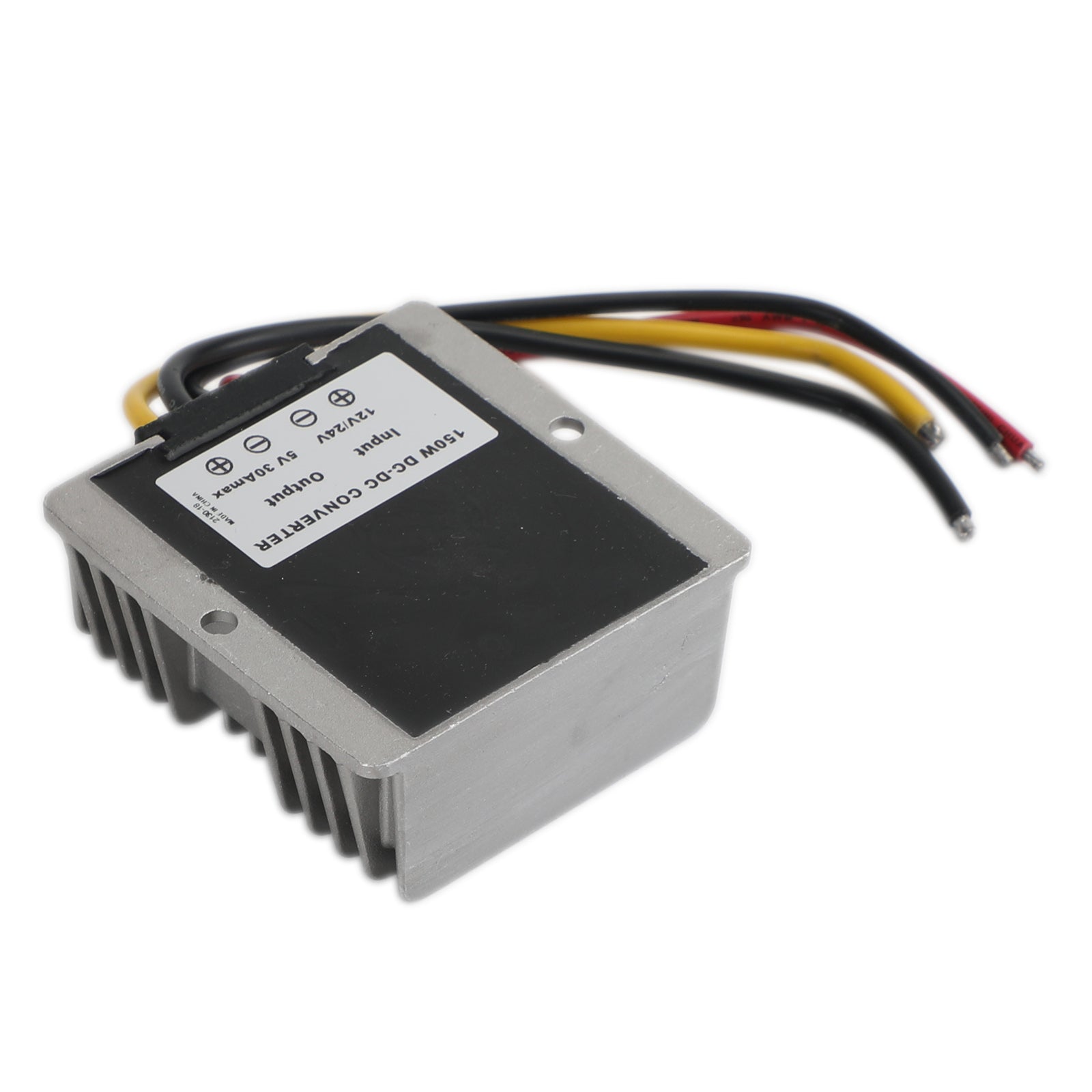 Régulateur de convertisseur d'alimentation abaisseur étanche DC 12V/24V à 5V 150W 30A