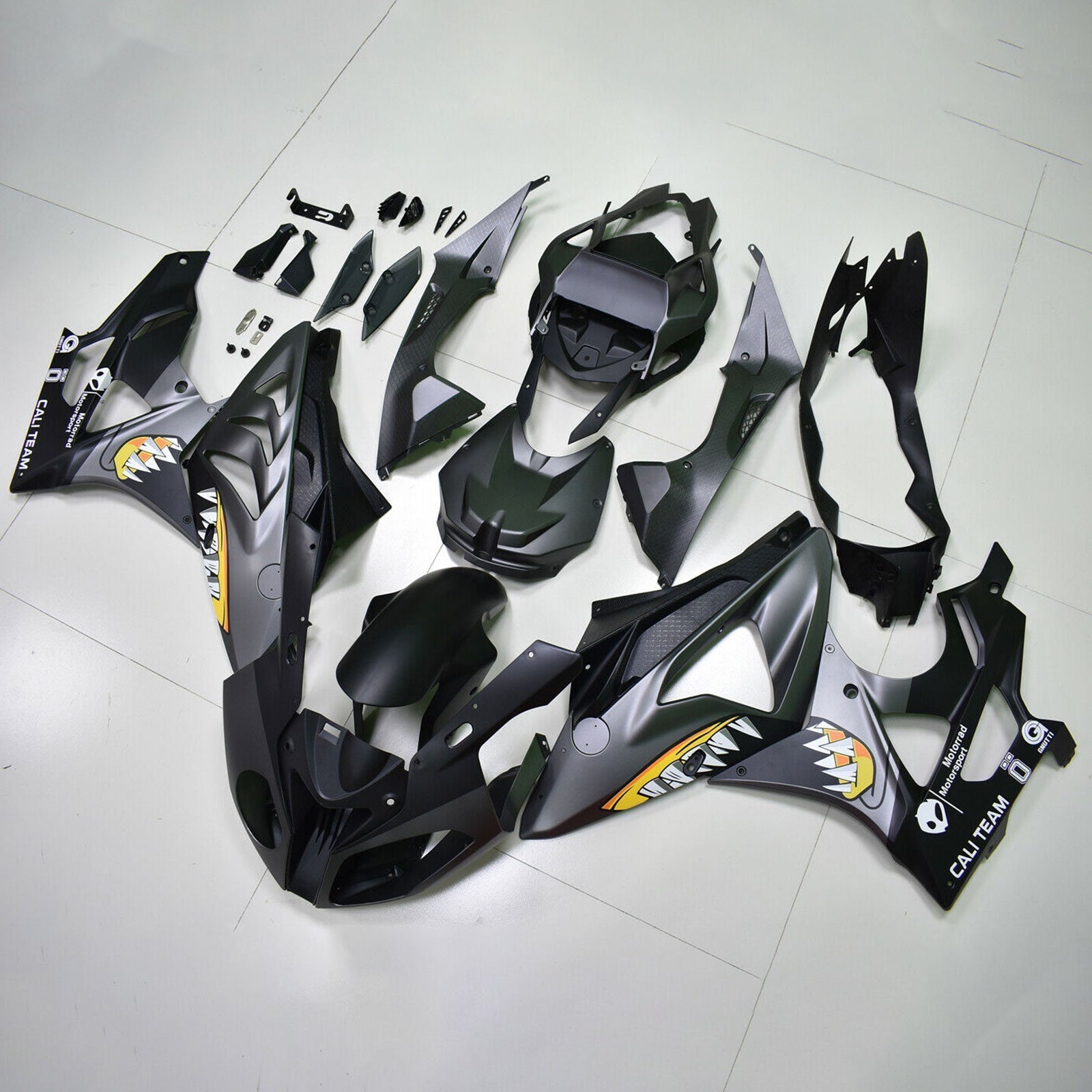 2009-2014 BMW S1000RR Injection Fairing Kit Karosseri Plast ABS