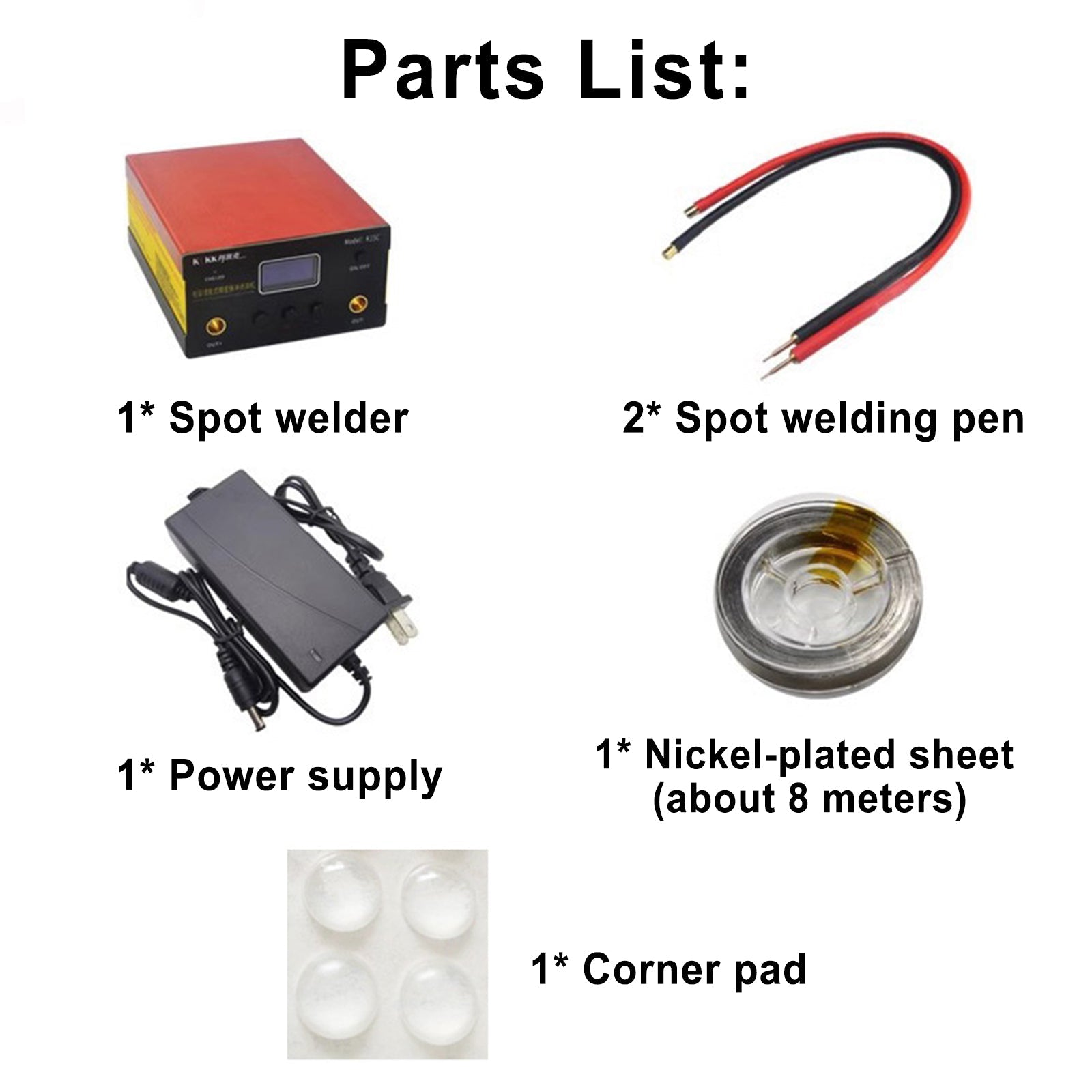 Portable Double Pulse Mini Spot Welder For 18650 Battery Welding Tool Kit