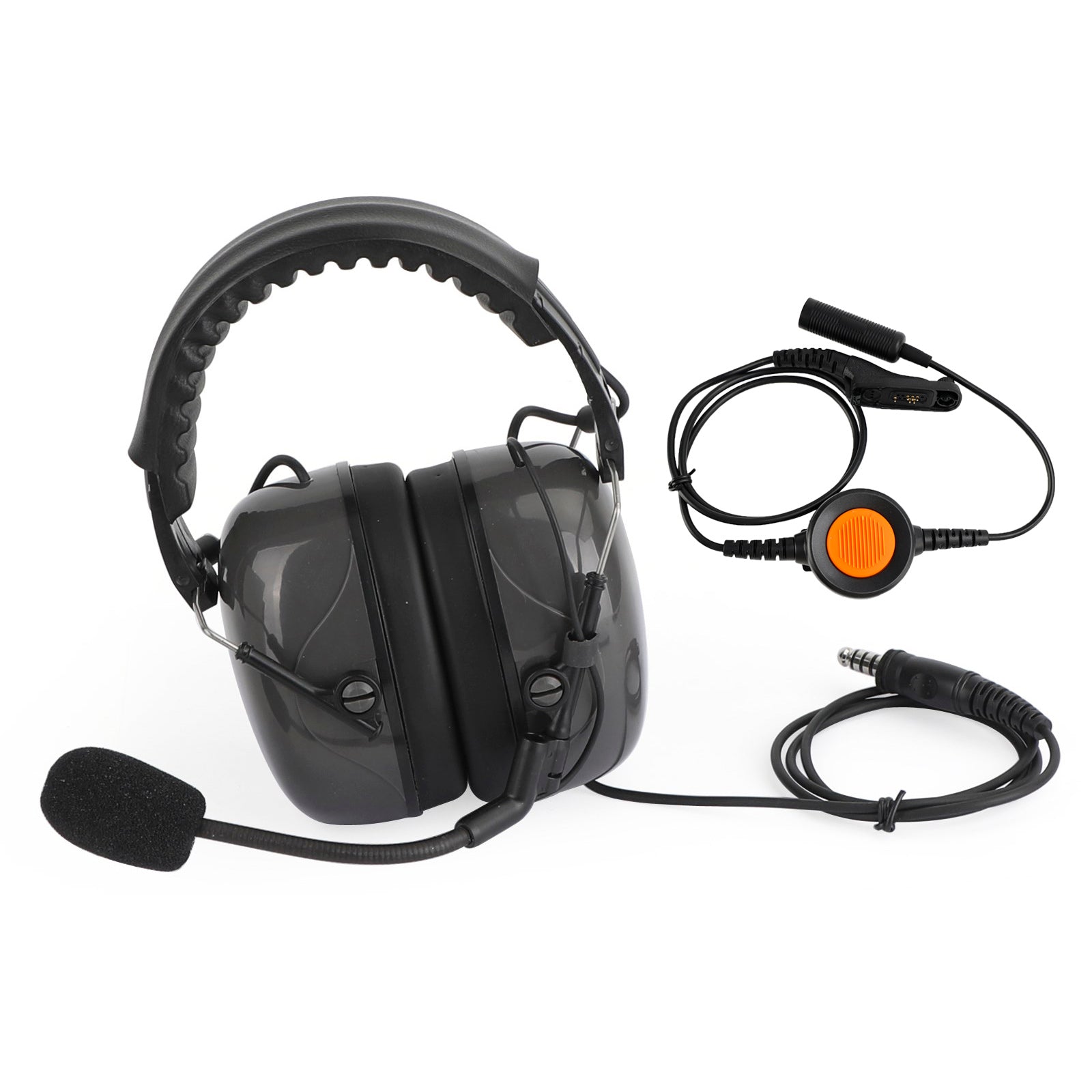 C5 Verstelbare ruisonderdrukkende headset 6-pins U94 PTT voor XiR P8200/P8208/P8260