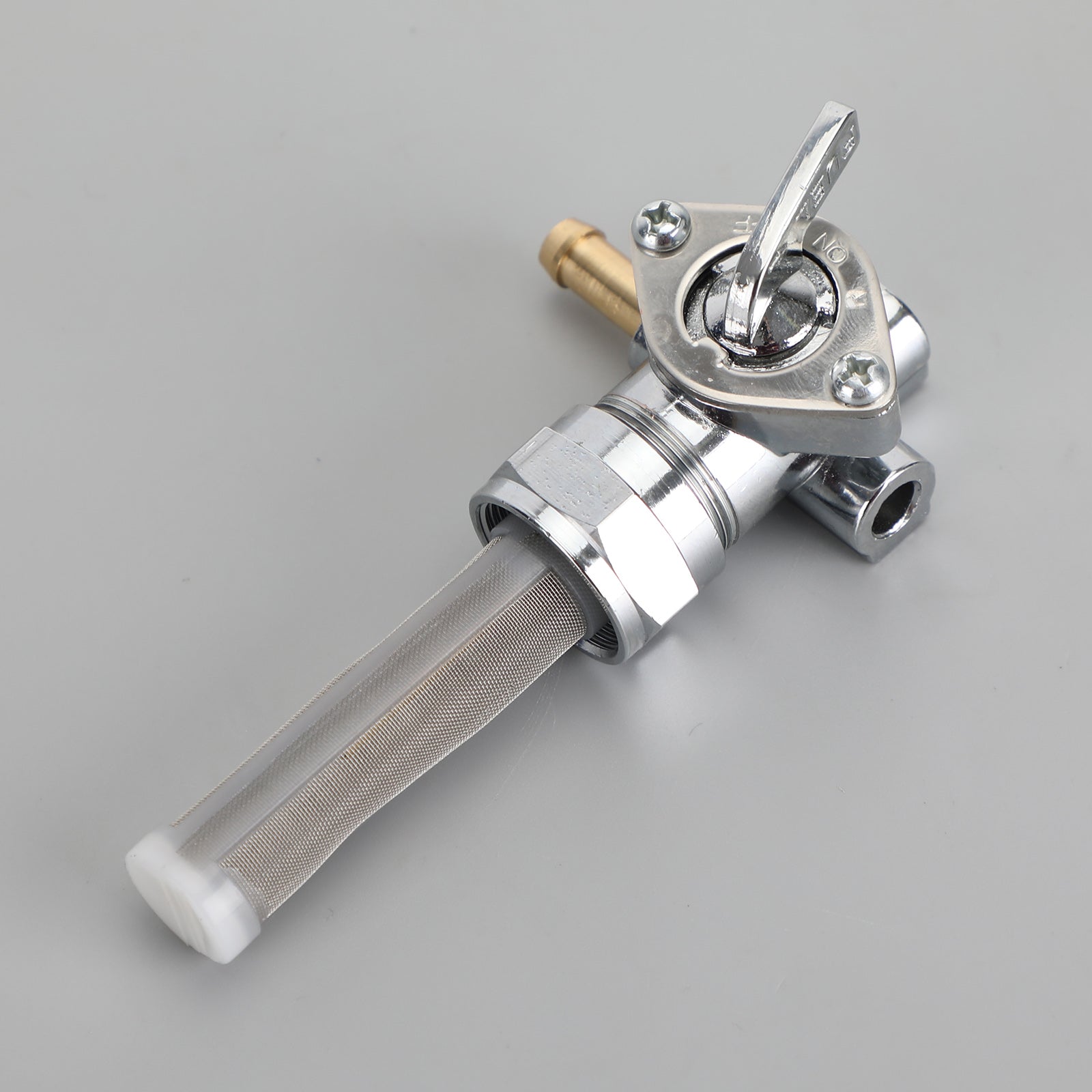 Benzinekraan Brandstofklep Rechter Spigot 22 mm geschikt voor Softail Electra Glide Road King Generic