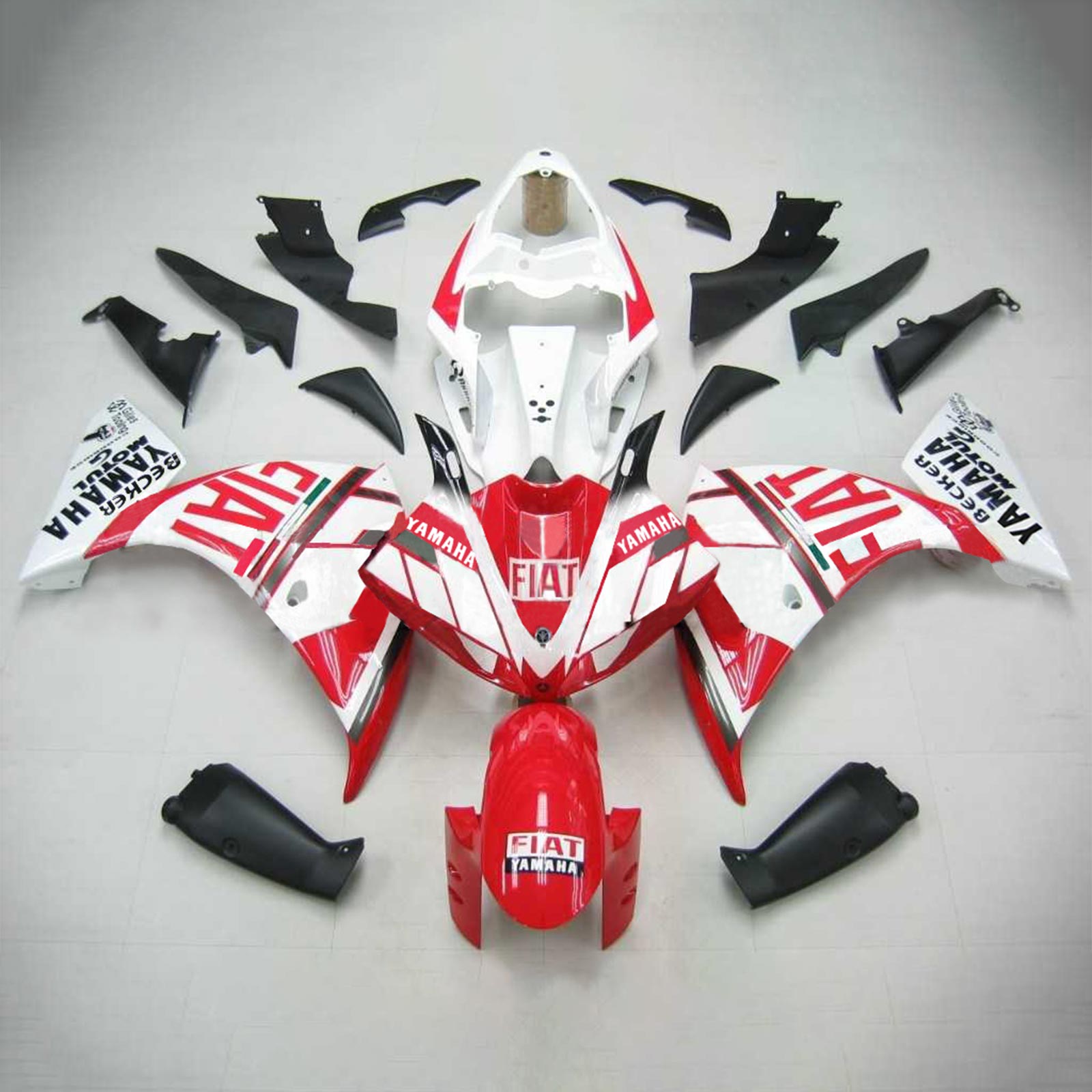 2009-2011 Yamaha YZF 1000 R1 Injectiekuipset Carrosserie Kunststof ABS #129