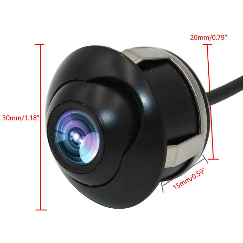 Universele 360 ​​graden HD Reverse Backup CDD waterdichte auto achteruitrijcamera nachtzicht