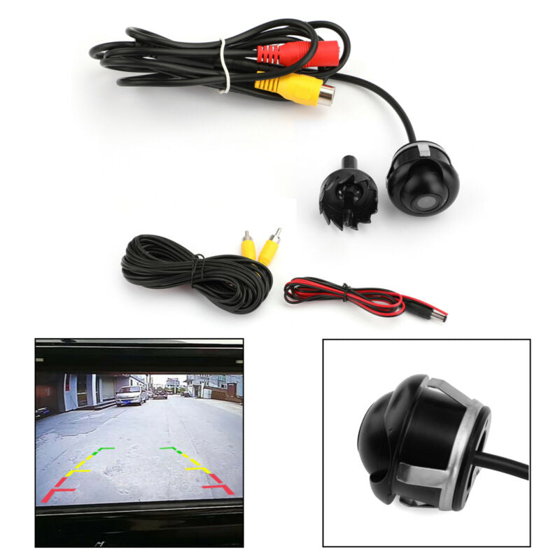 Universele 360 ​​graden HD Reverse Backup CDD waterdichte auto achteruitrijcamera nachtzicht