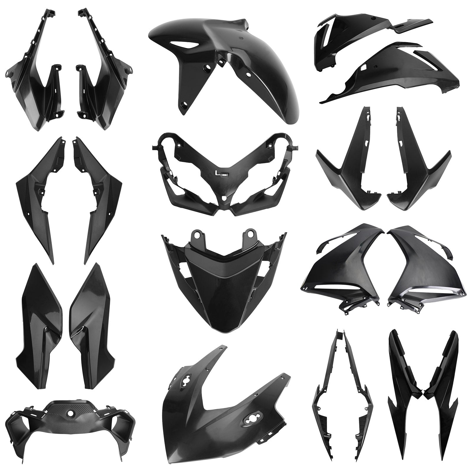 Honda CBR500R 2019-2021 Fairing Kit Injection Molding Unpainted Bodywork Generic