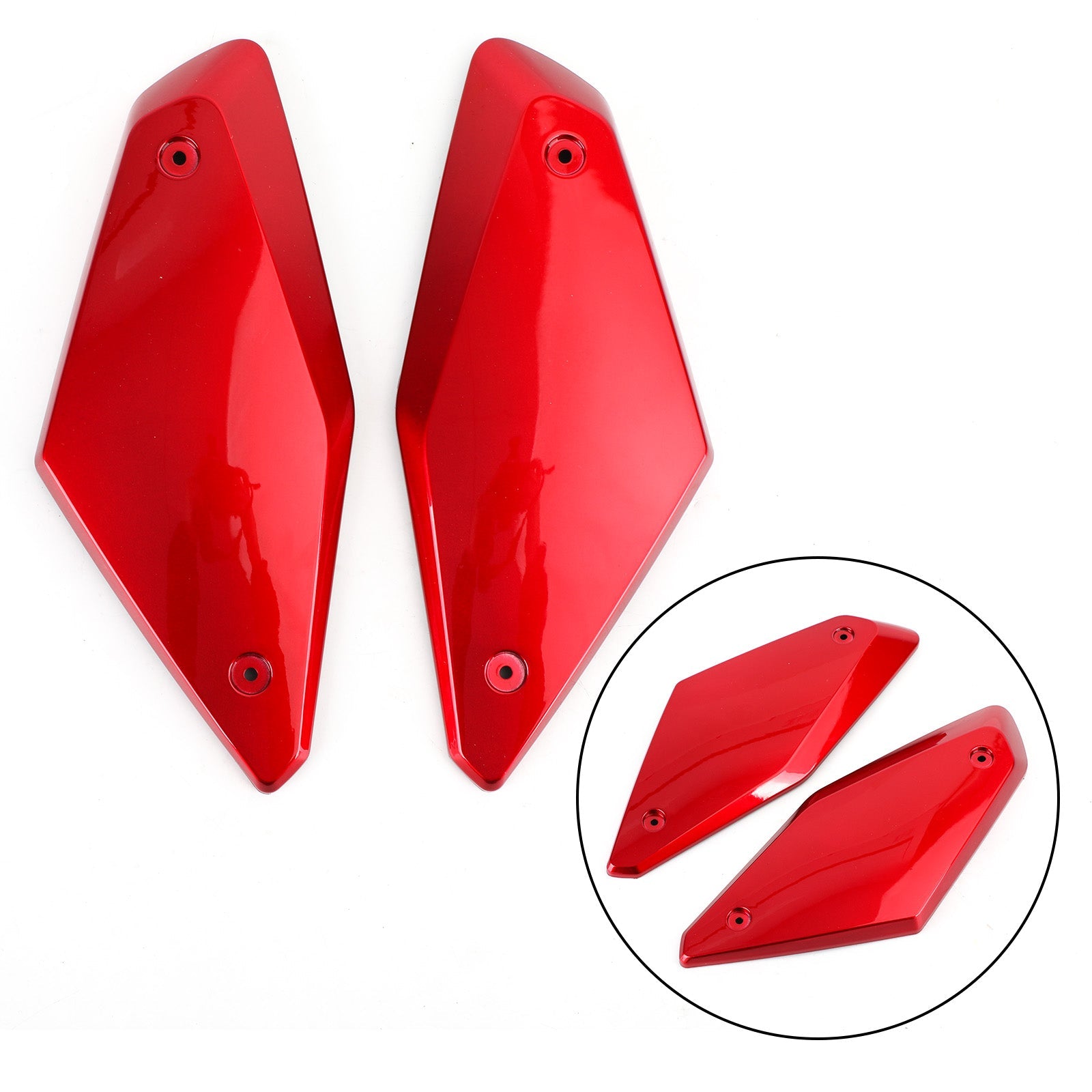 Coque de protection pour panneau latéral de cadre de moto, compatible avec Honda CB650R 2019 – 2020 générique