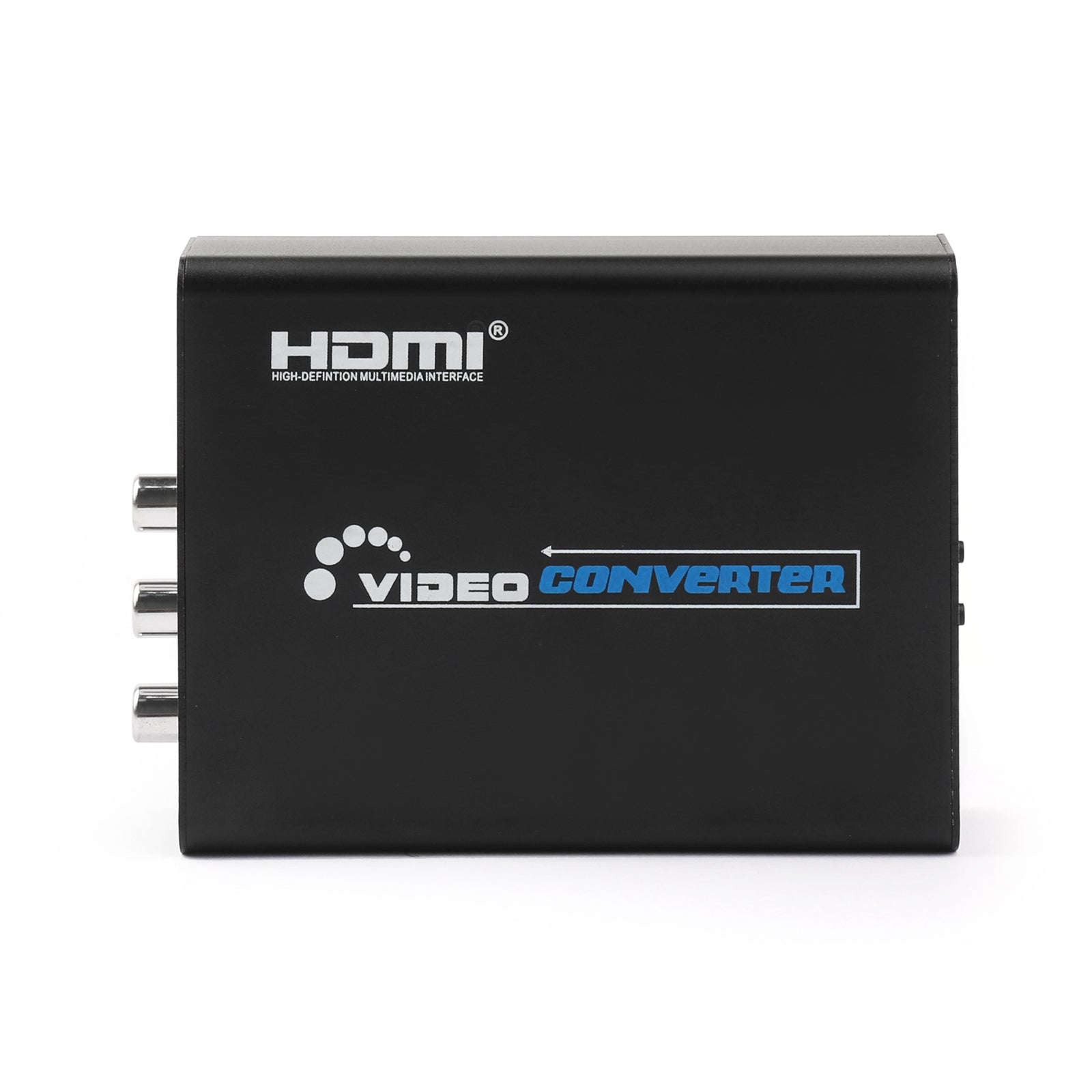 3 RCA AV+S-Video CVBS Composiet R/L Audio naar HDMI 1080P Converter US/AU Stekkervoeding