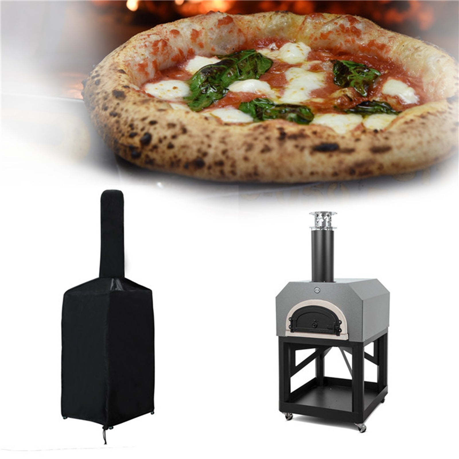 Heavy Duty Outdoor Pizza Oven Cover Broodoven BBQ Waterdichte Stofbescherming