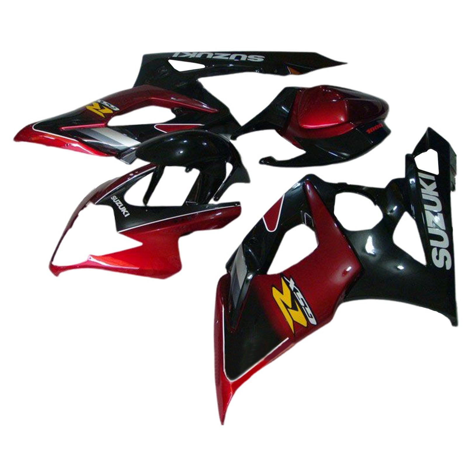 2005-2006 Suzuki GSXR1000 K5 Kit de carénage carrosserie plastique ABS