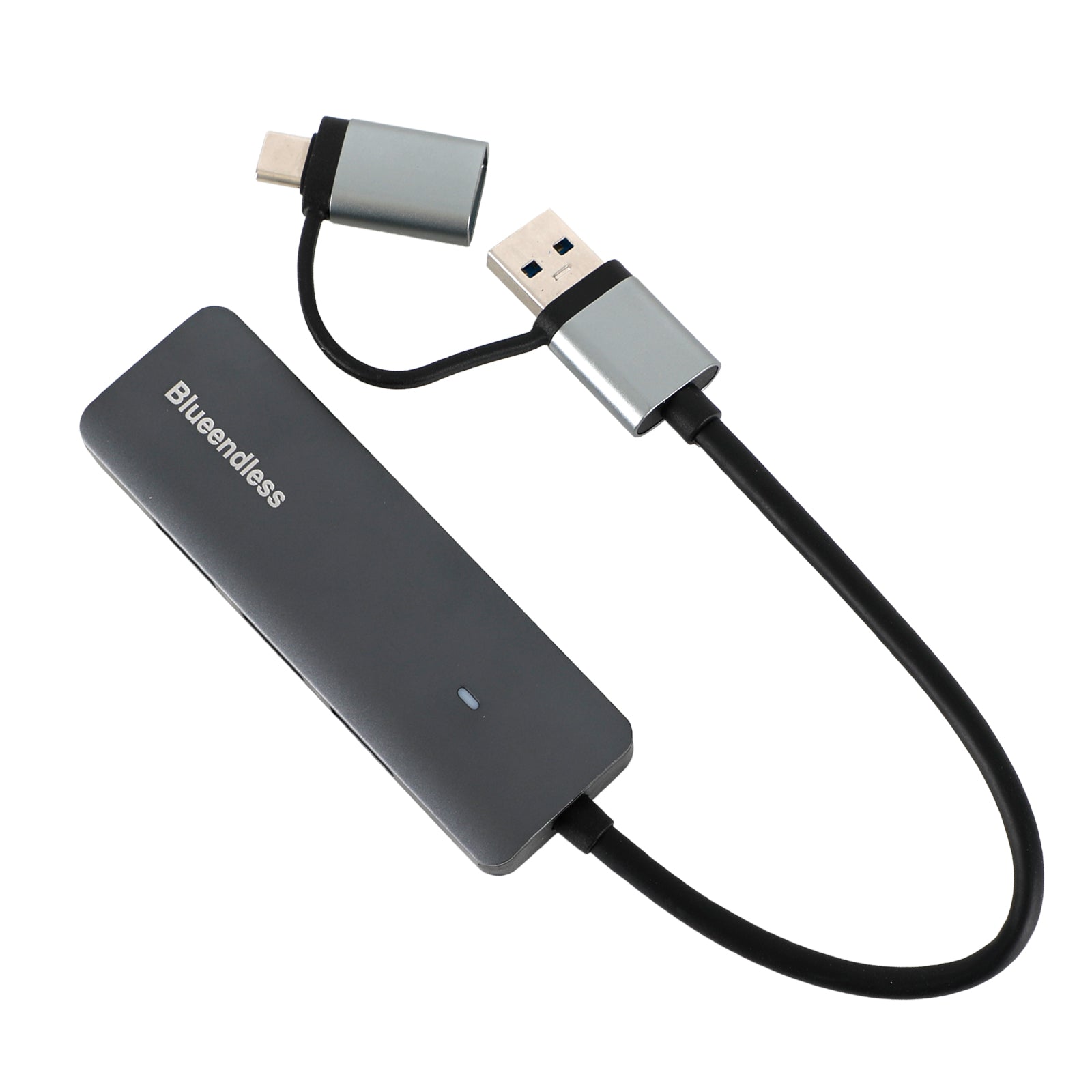 HUB USB C 4 en 1 pour Macbook iPad Pro Air M1, accessoires PC, séparateur USB C