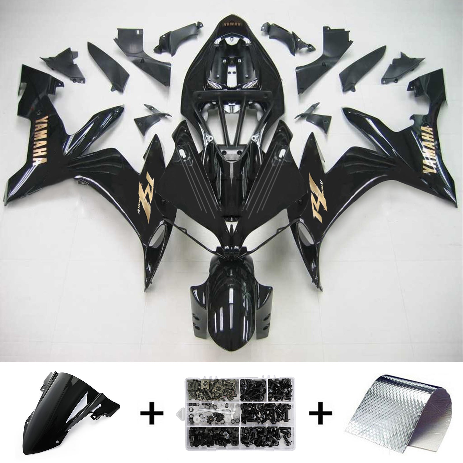 2004-2006 Yamaha YZF 1000 R1 Kit de carénage générique