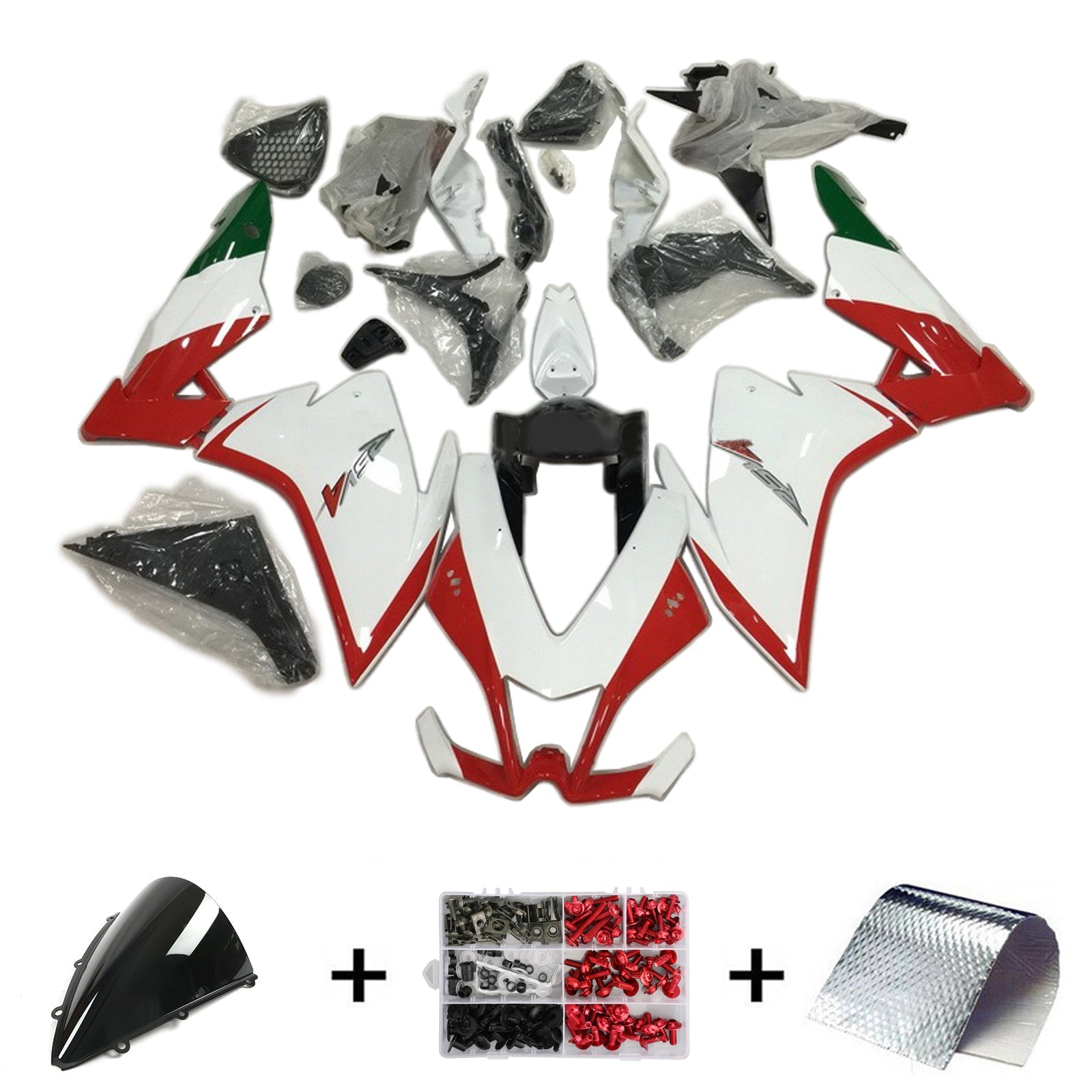 2009-2015 Aprilia RSV4 1000 Fairing Kit Bodywork Plastic ABS