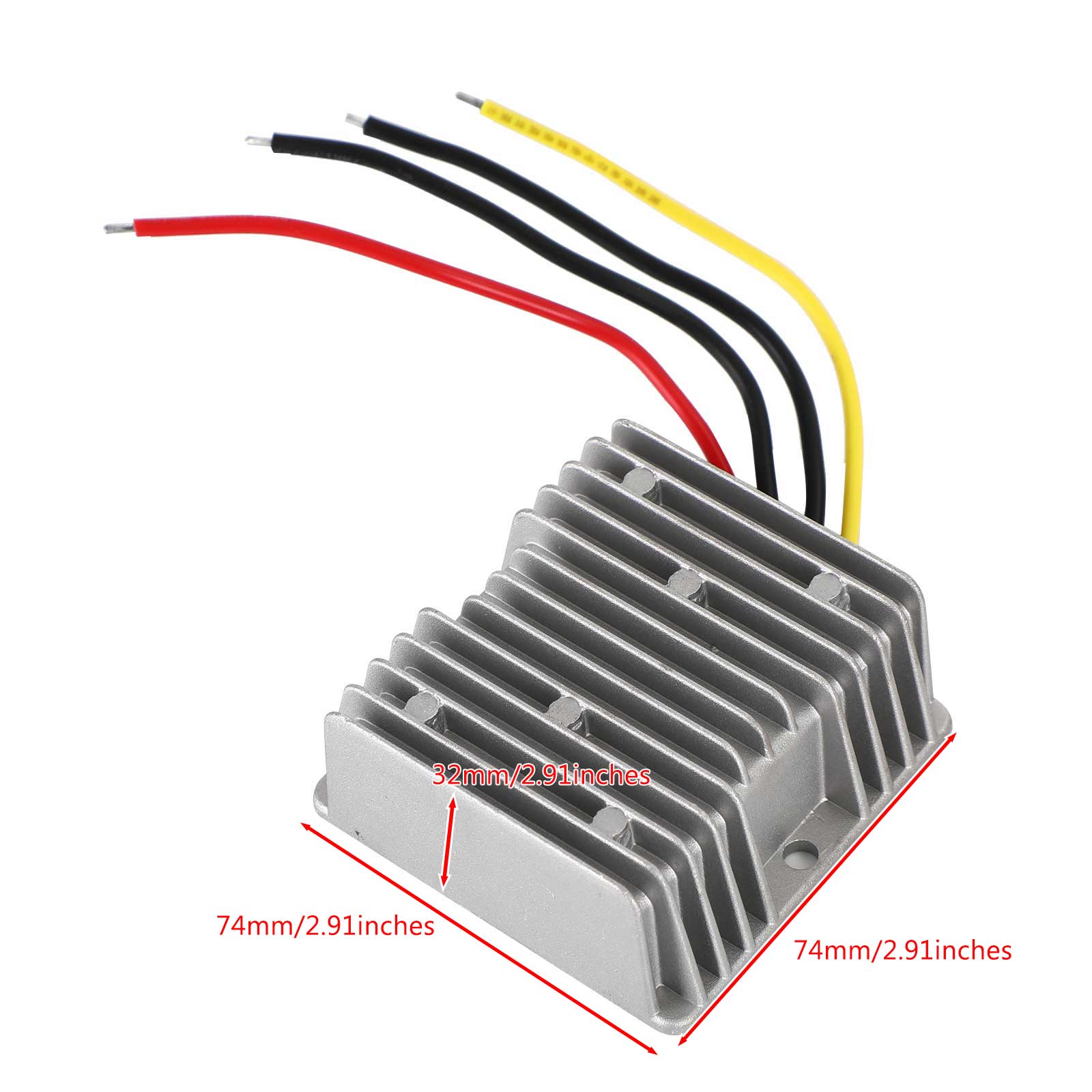 Régulateur de convertisseur d'alimentation élévateur étanche DC 12V à 13.8V 18A 248W