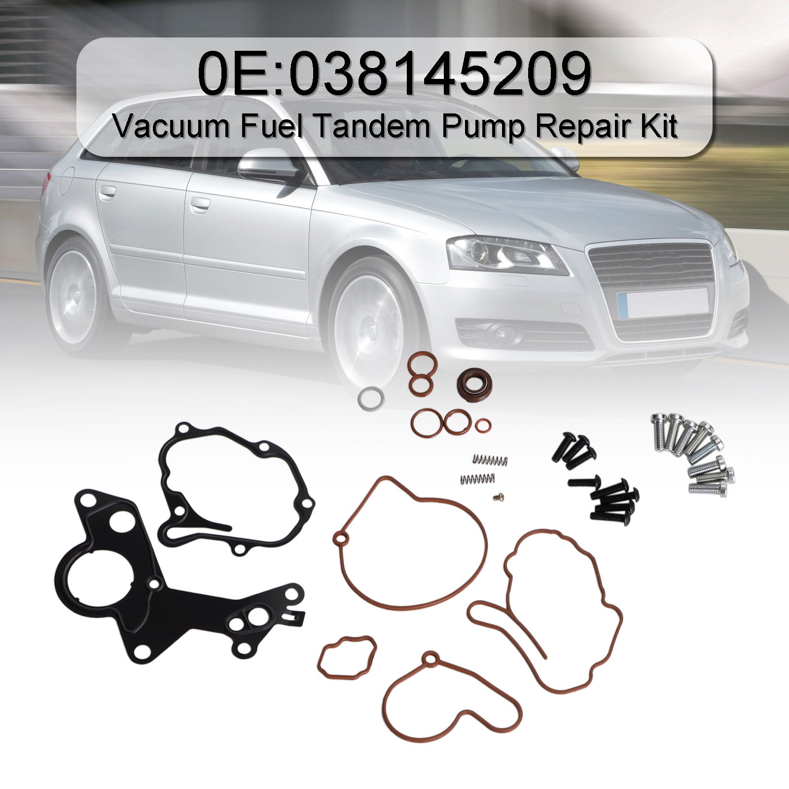 Kit de réparation de pompe Tandem de carburant sous vide, pour Audi A3 A4 A6 VW Golf 1.9 2.0 038145209 générique