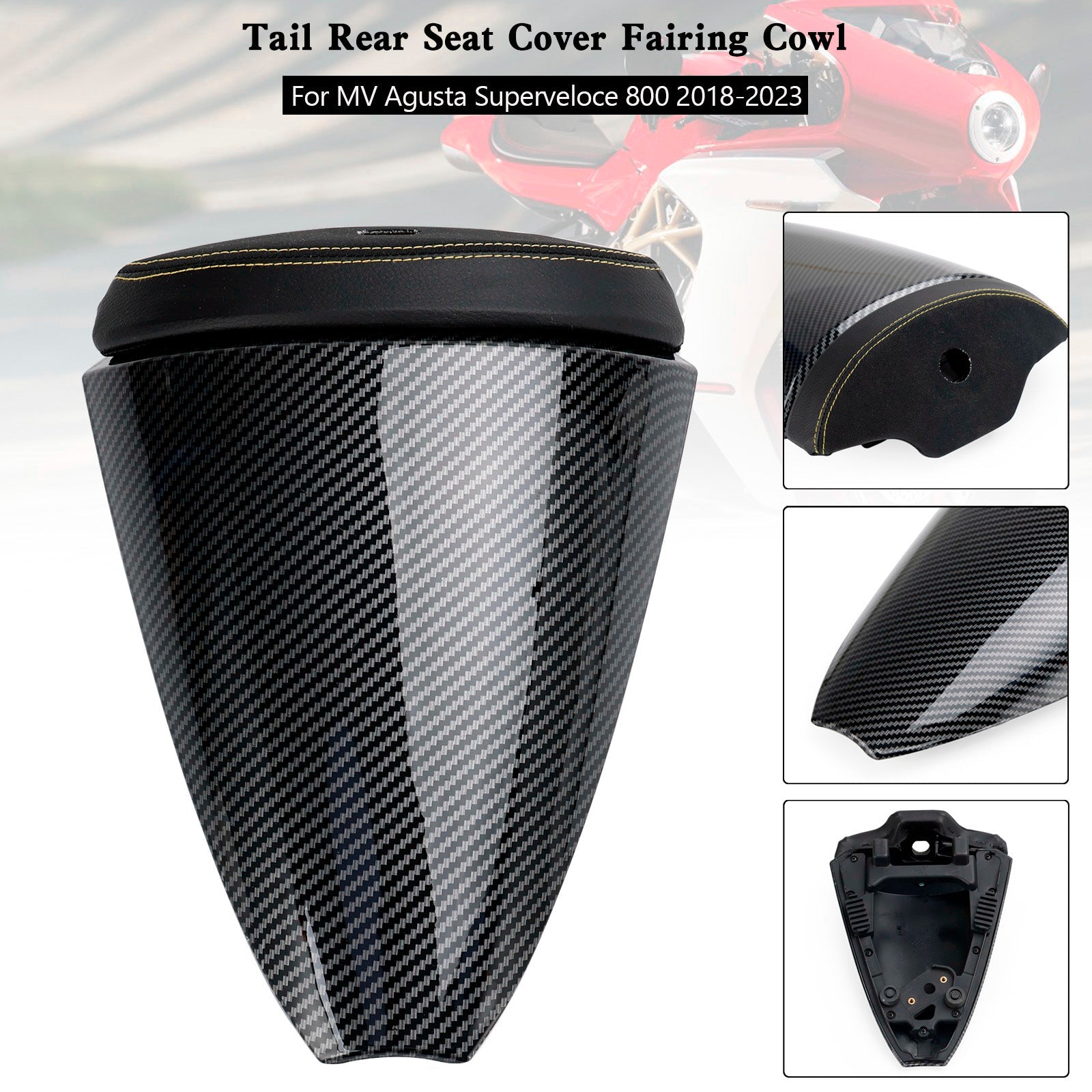 MV Agusta Superveloce 800 2018-2023 Tail Rear Seat Cover Fairing Cowl